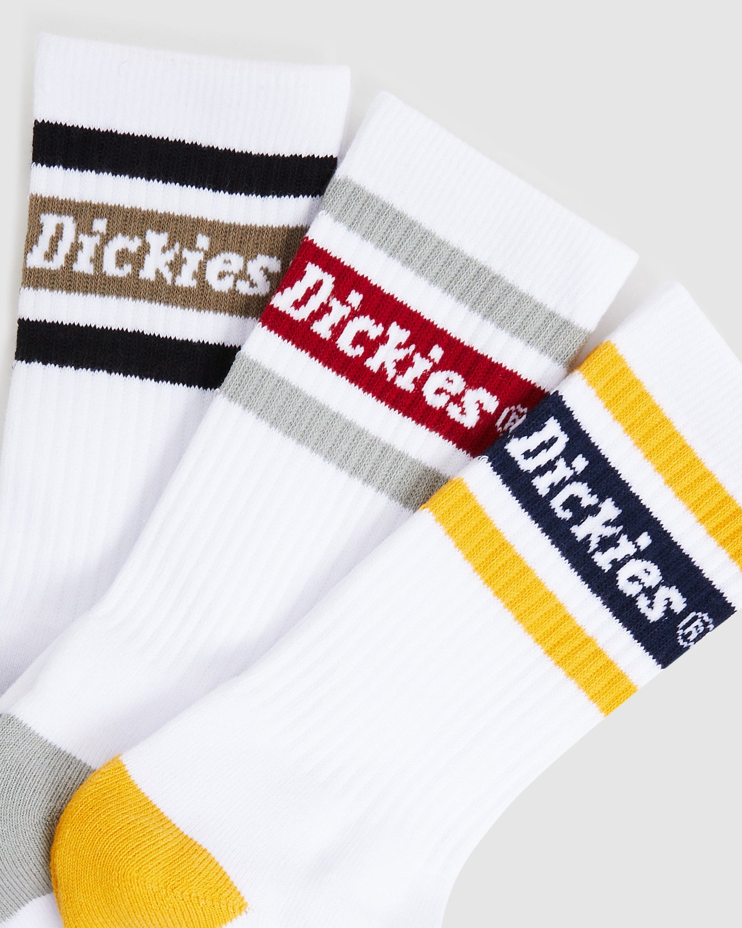 Madison Heights Crew Socks 3 Pack Multi