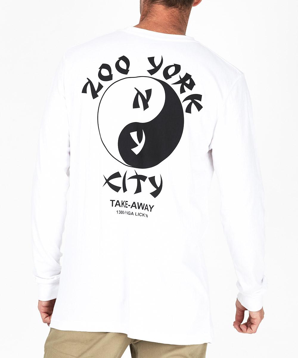 Takeaway Long Sleeve T-shirt White