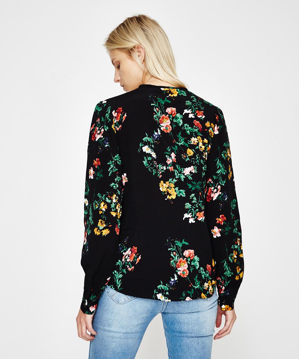 Heidi Blouse Wild Garden