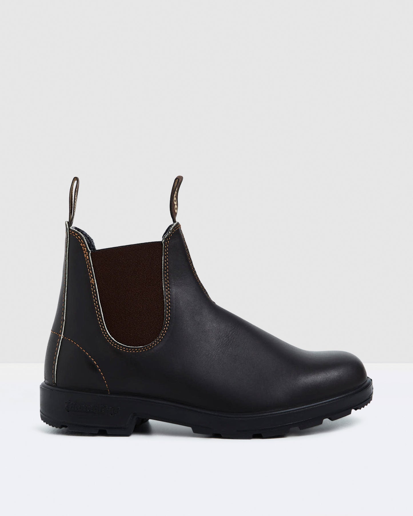 500 Elastic Side Boots Brown