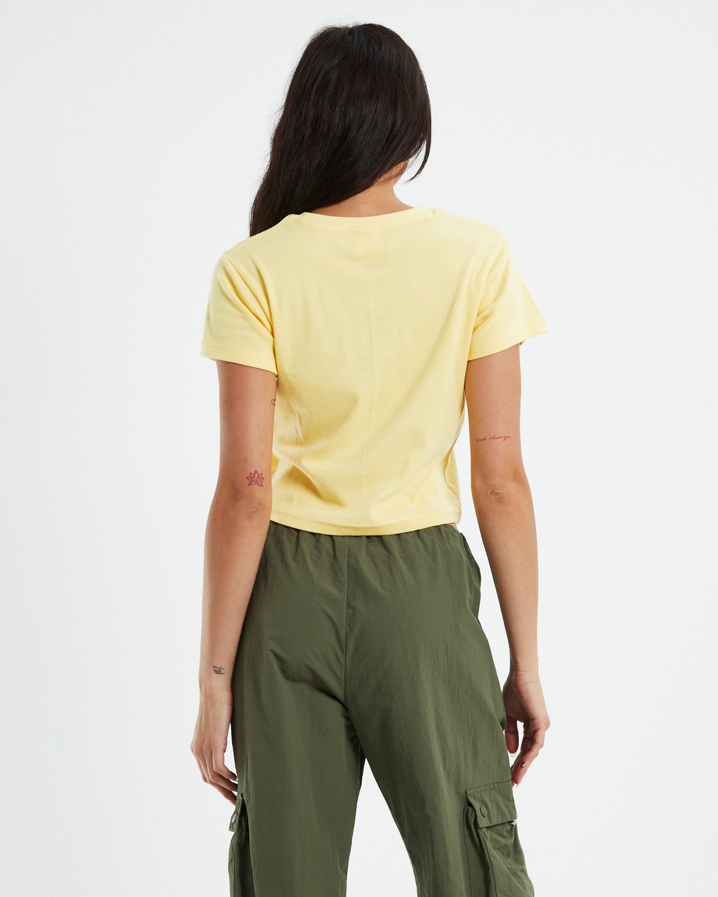 Les Awaken Baby Tee Yellow