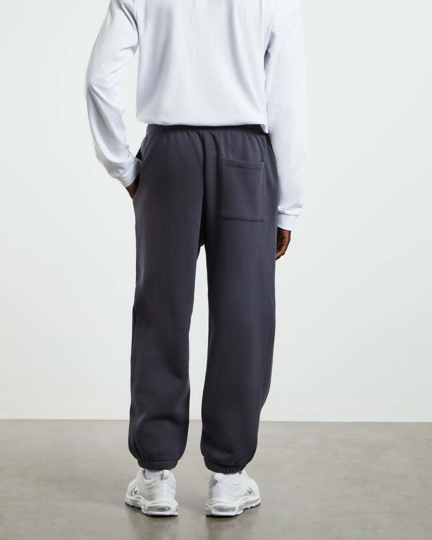 Sweat Pant Pewter Black