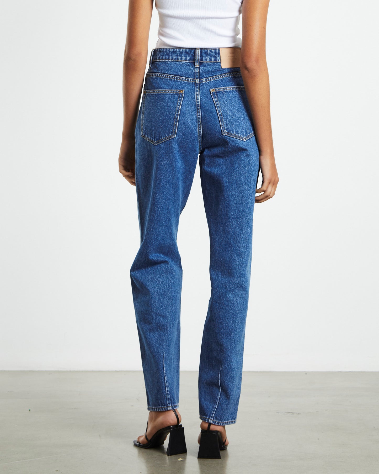 Sade Baggy Jeans 80s Blue