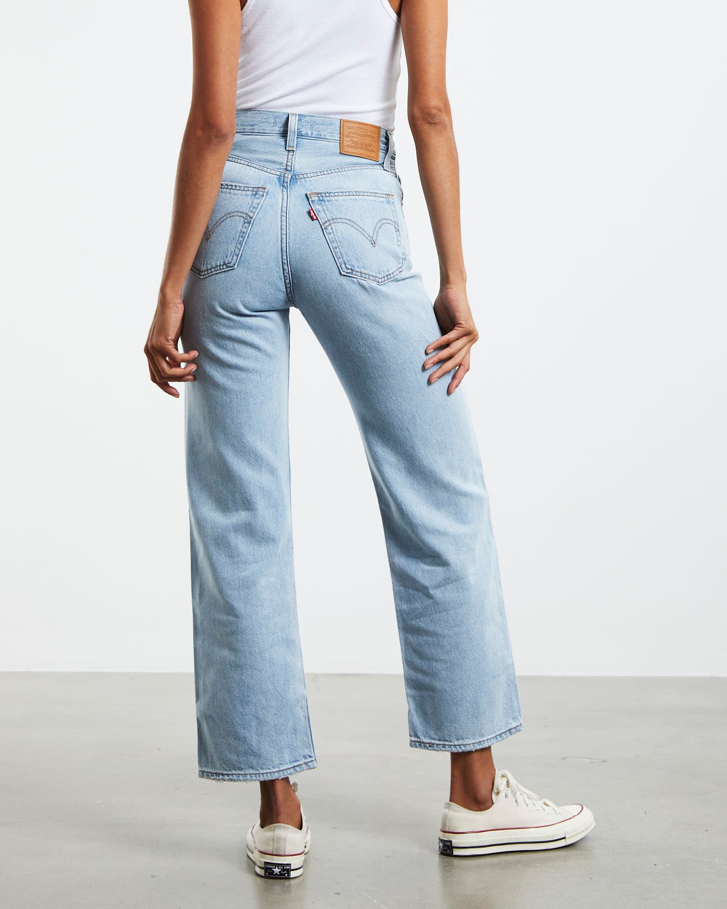 Ribcage Straight Ankle Denim Jeans