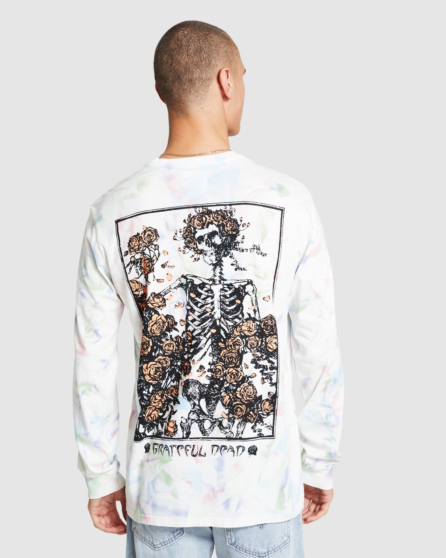 Levi's x Grateful Dead Long Sleeve T-Shirt Tie-Dye White