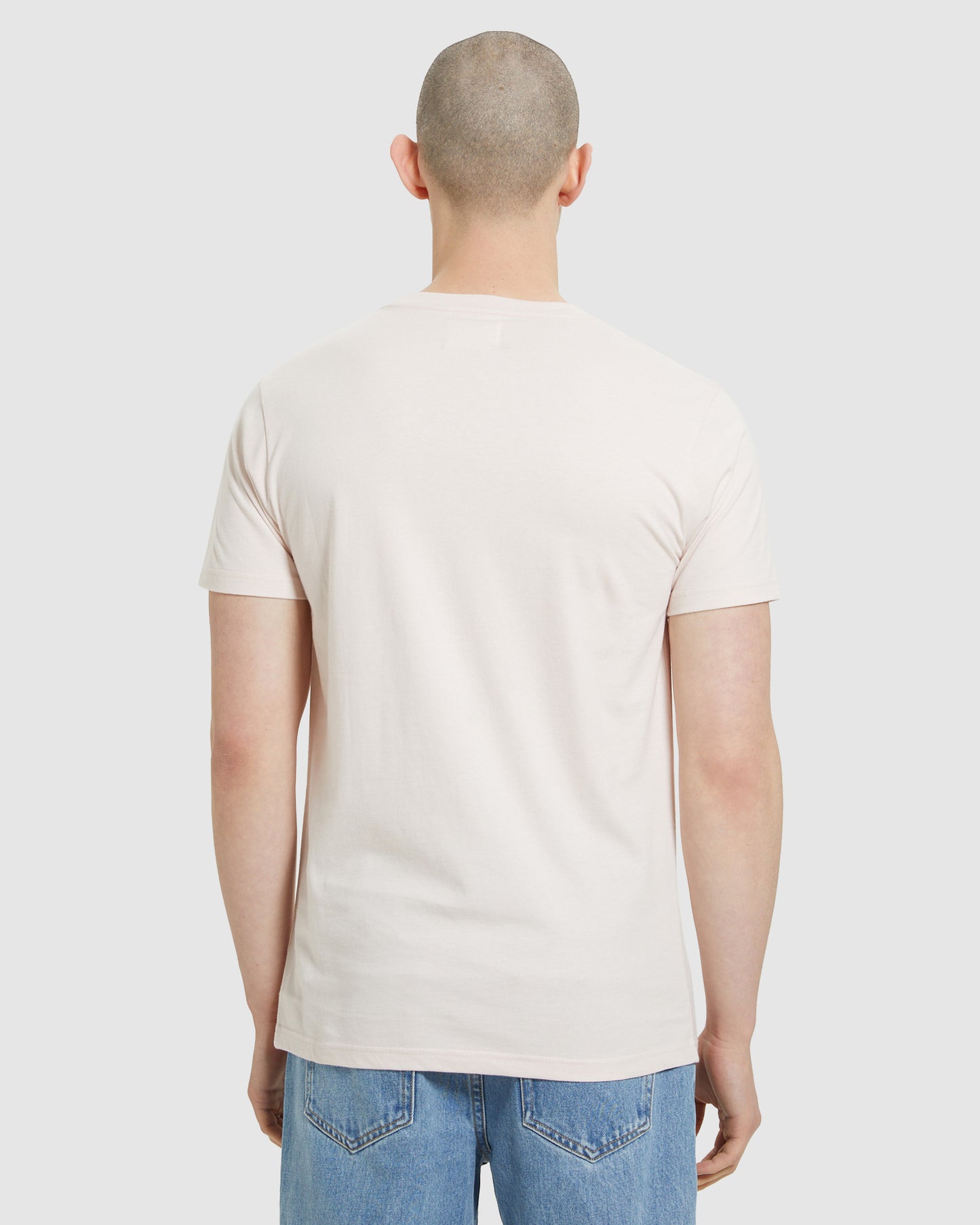 Basic Crew T-Shirt Pink