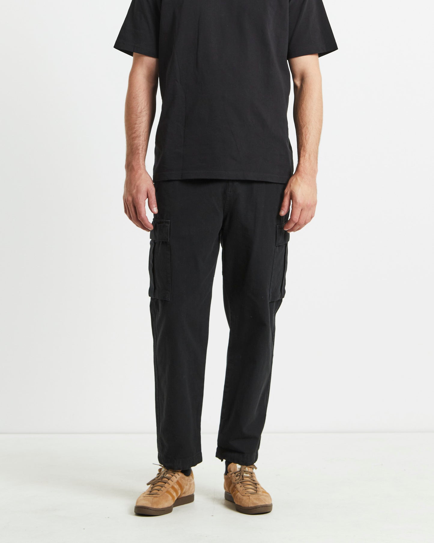 Ripstop Cargo Pants Black