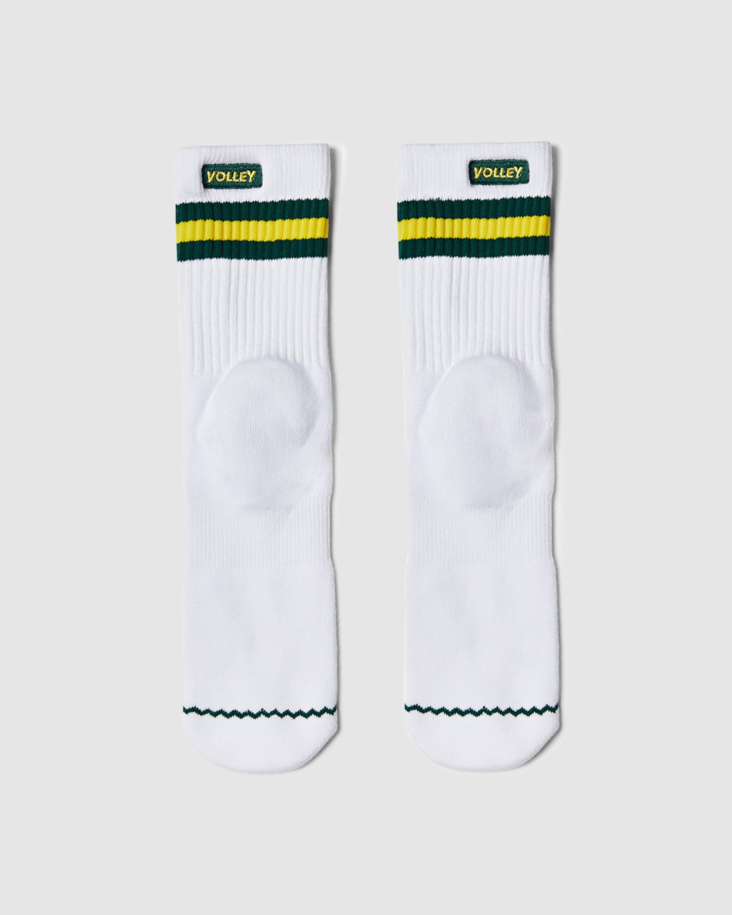 Mid Socks White/Green/Gold