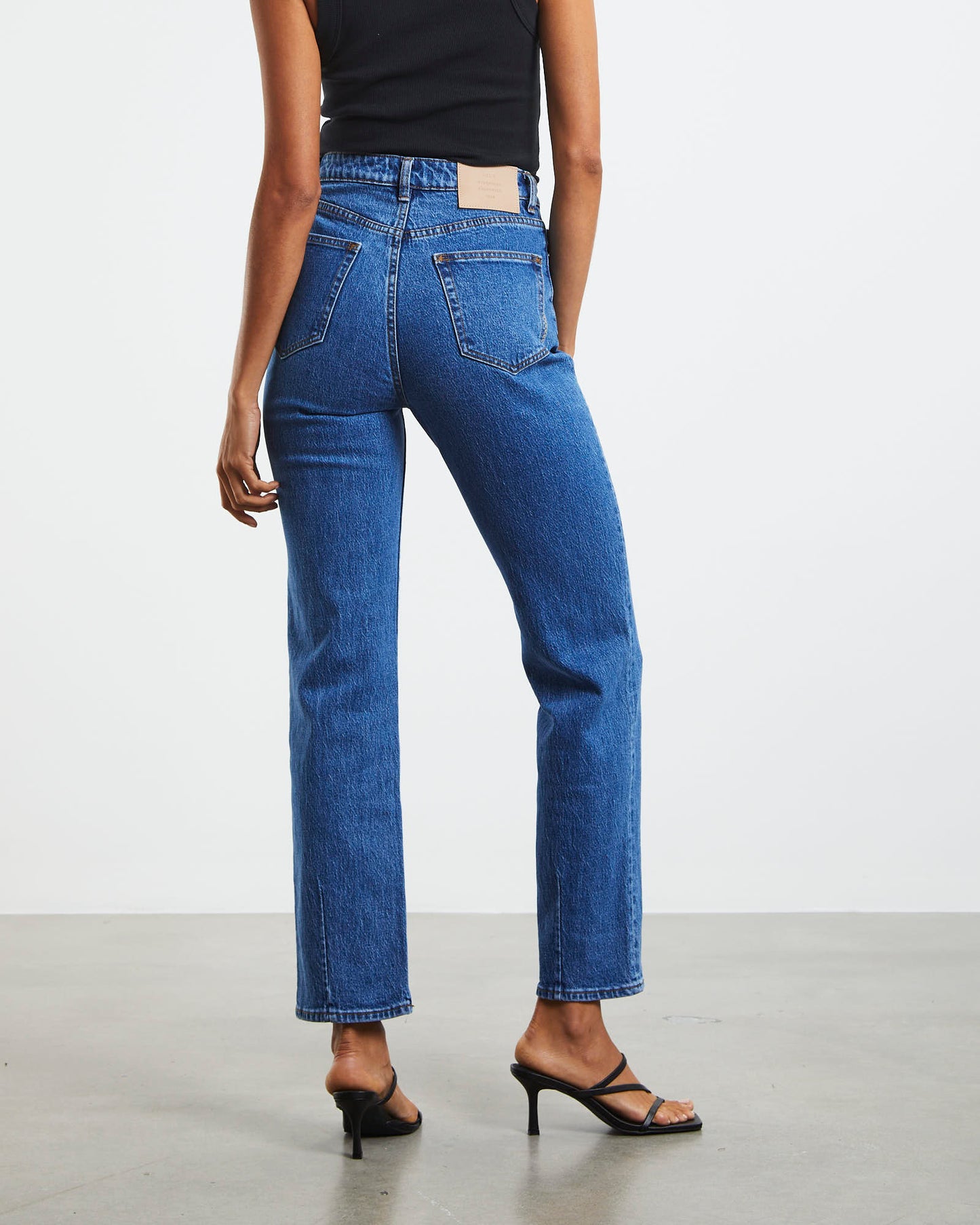 Nico Straight Denim Jeans French