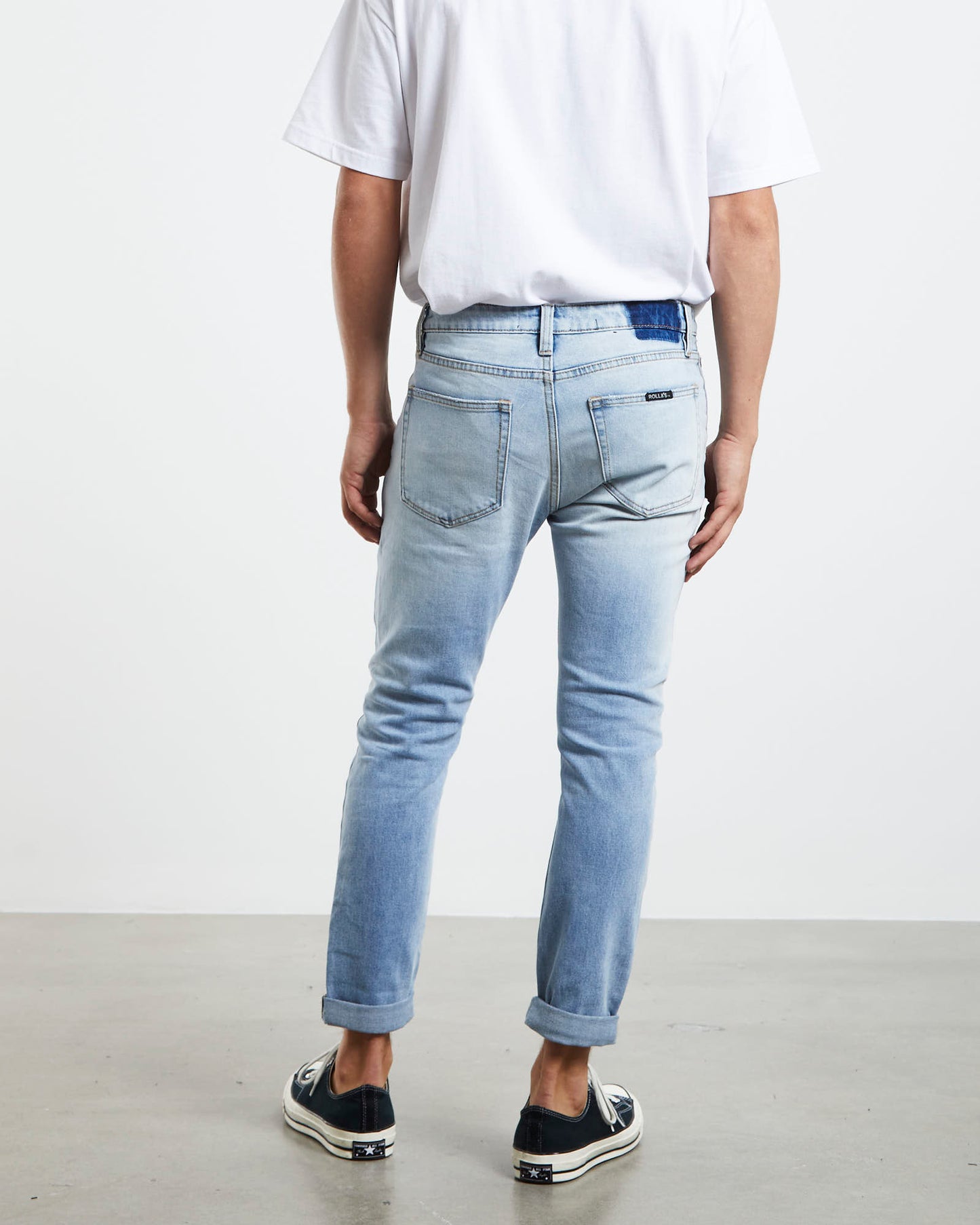 Rollies Skinny Denim Jeans Beached