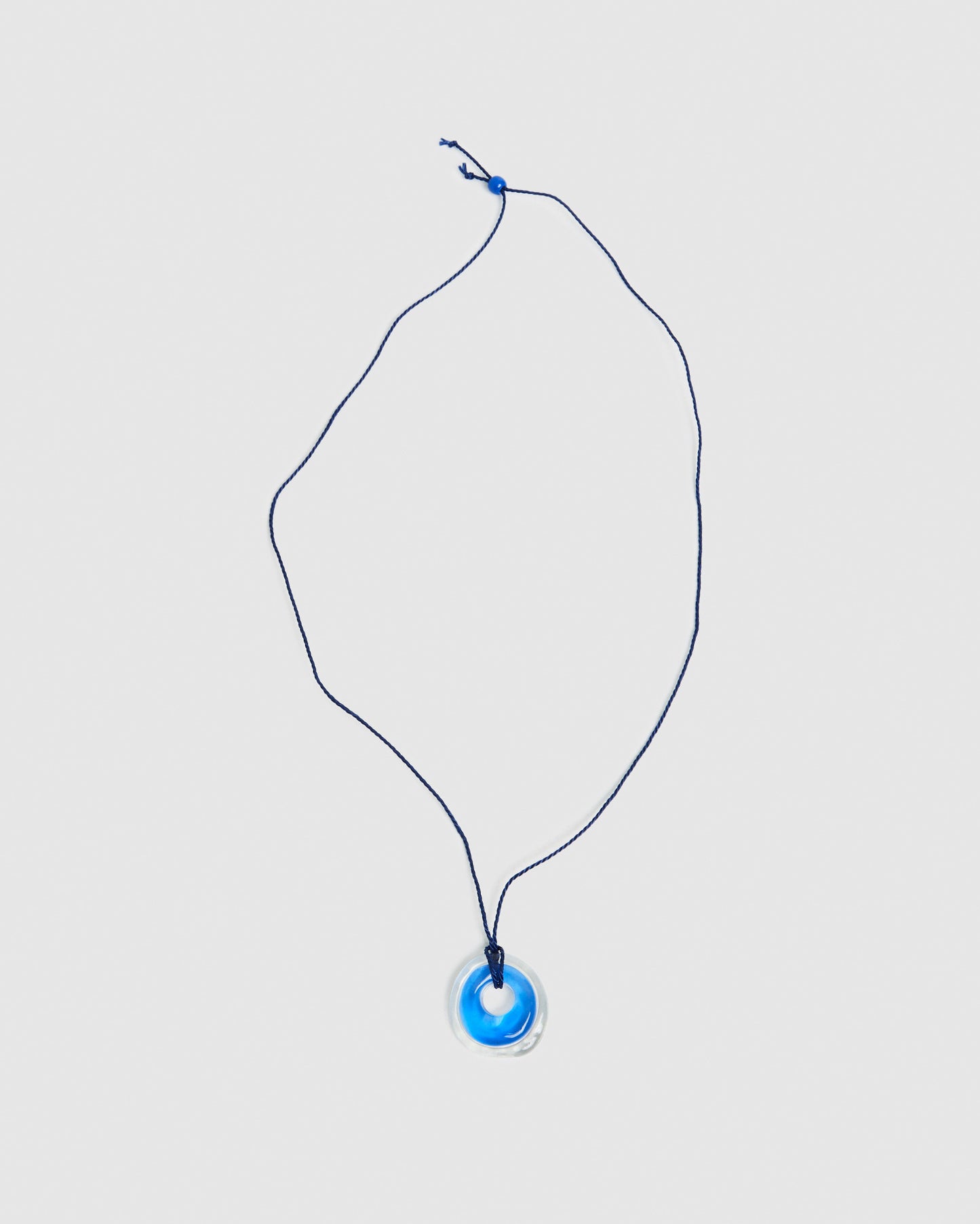 Tribal Statement Necklace Blue