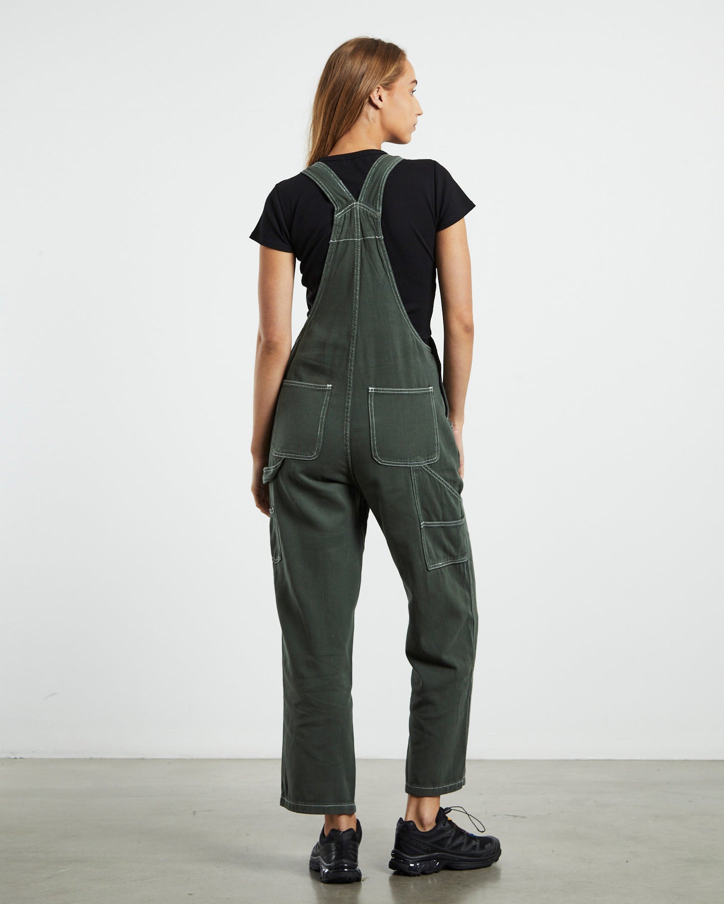 Nevada Denim Overalls Fern Green