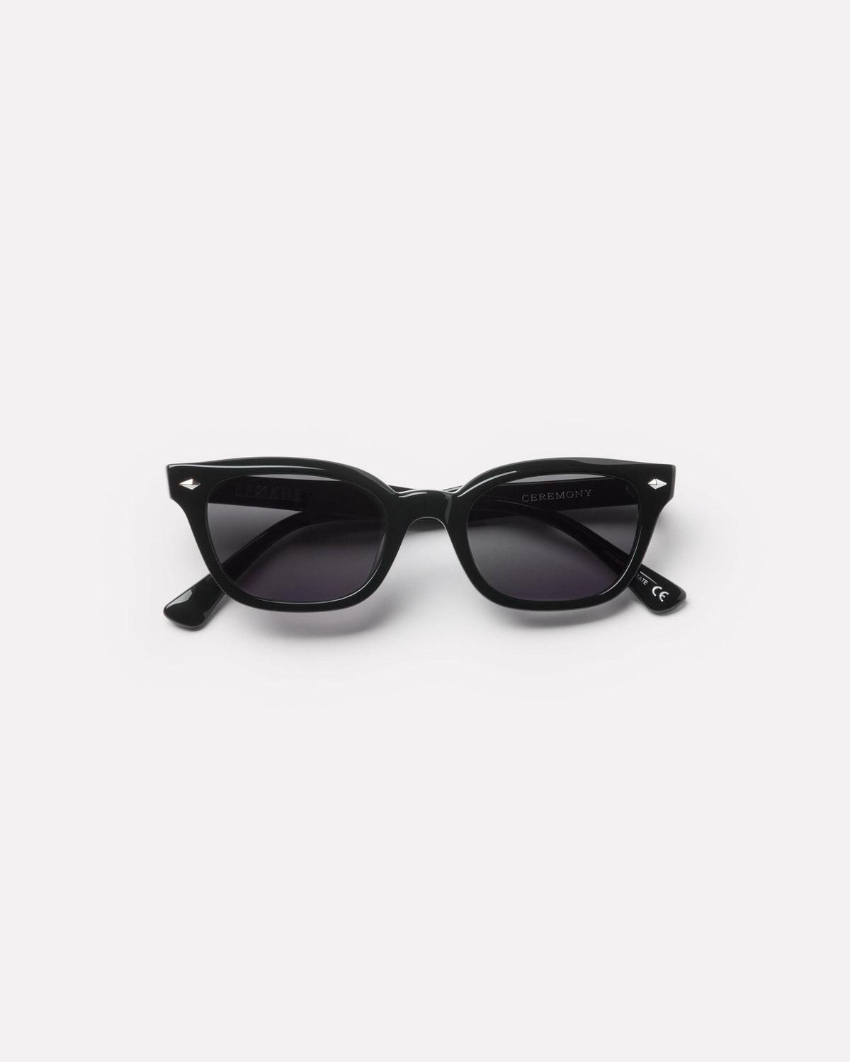 Ceremony Sunglasses Black Polished / Black