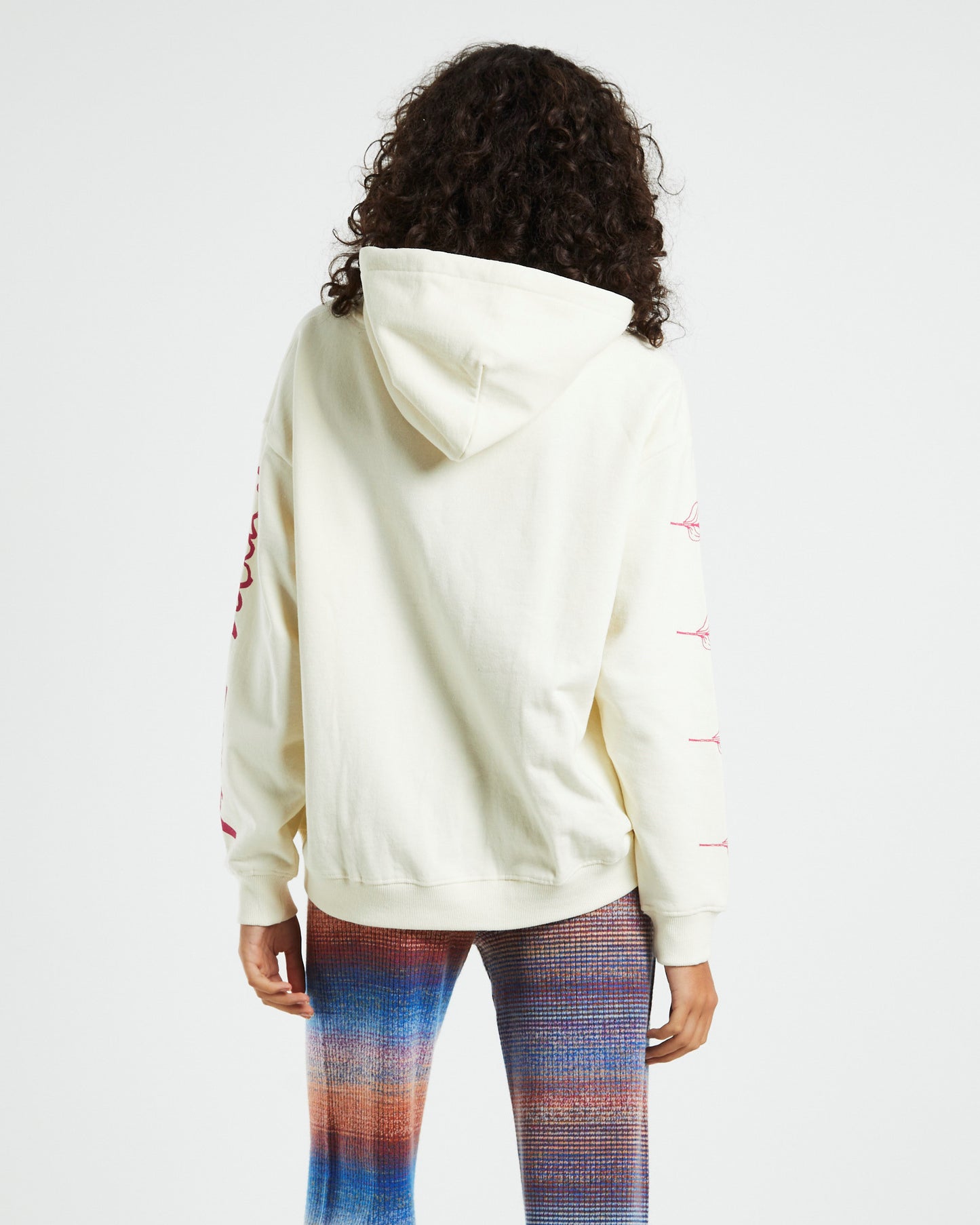 Are We Sleeping Oversized Hoodie White