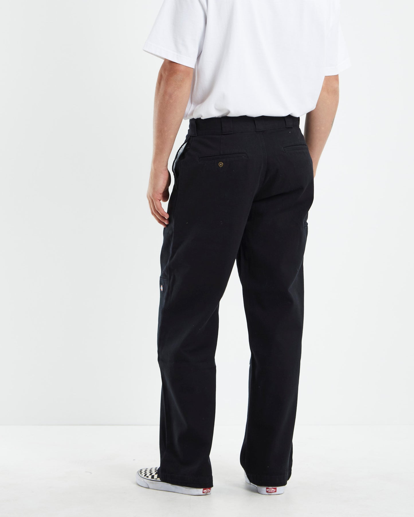 85-283 Double Knee Jeans Black