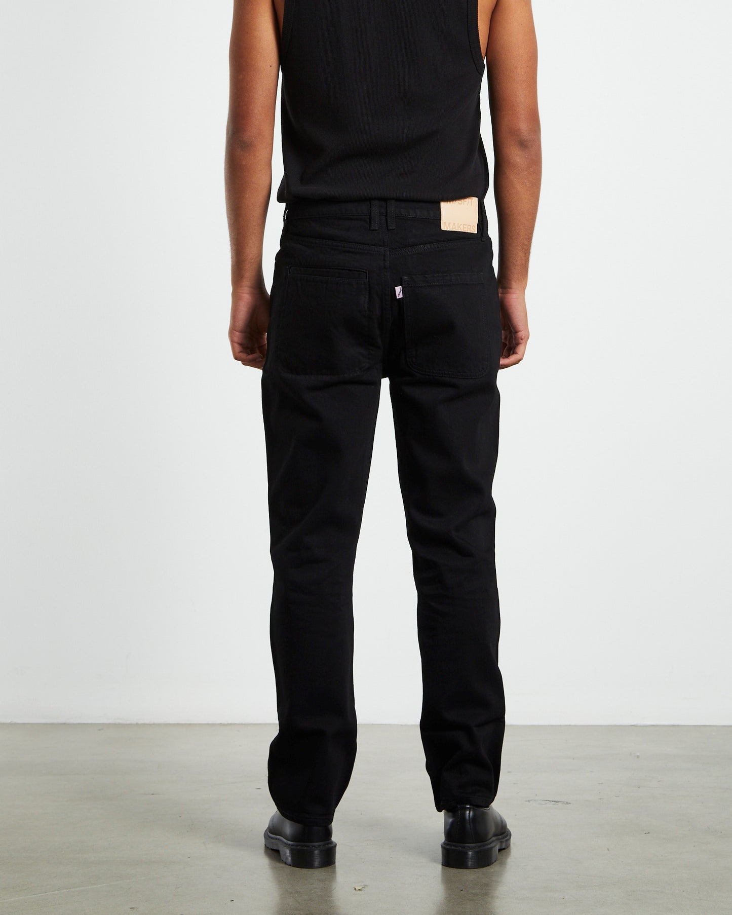 Straight Jeans Black