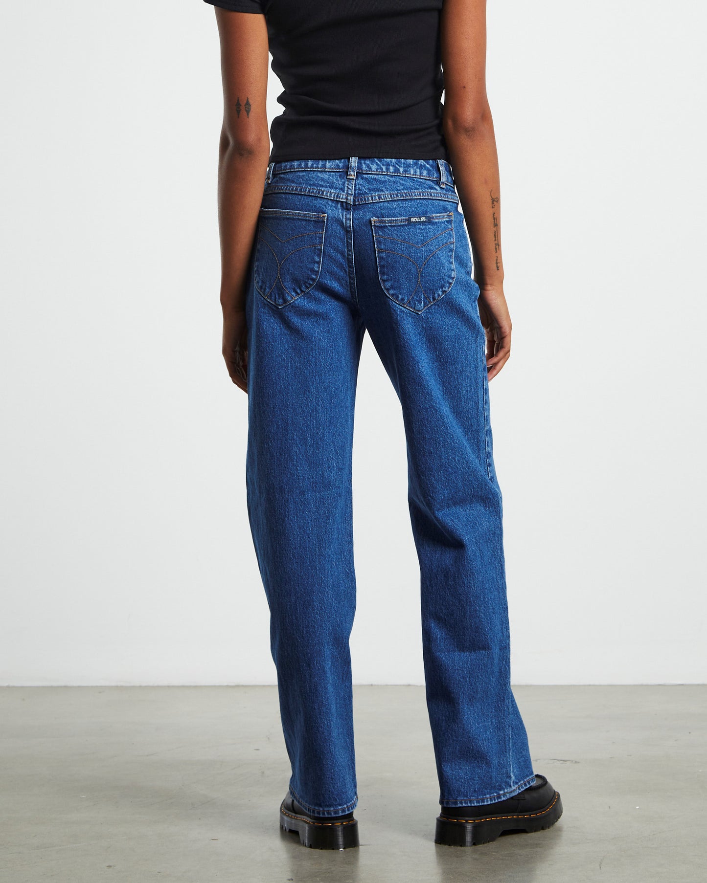 Heidi Low Rise Jeans Organic Vintage Blue