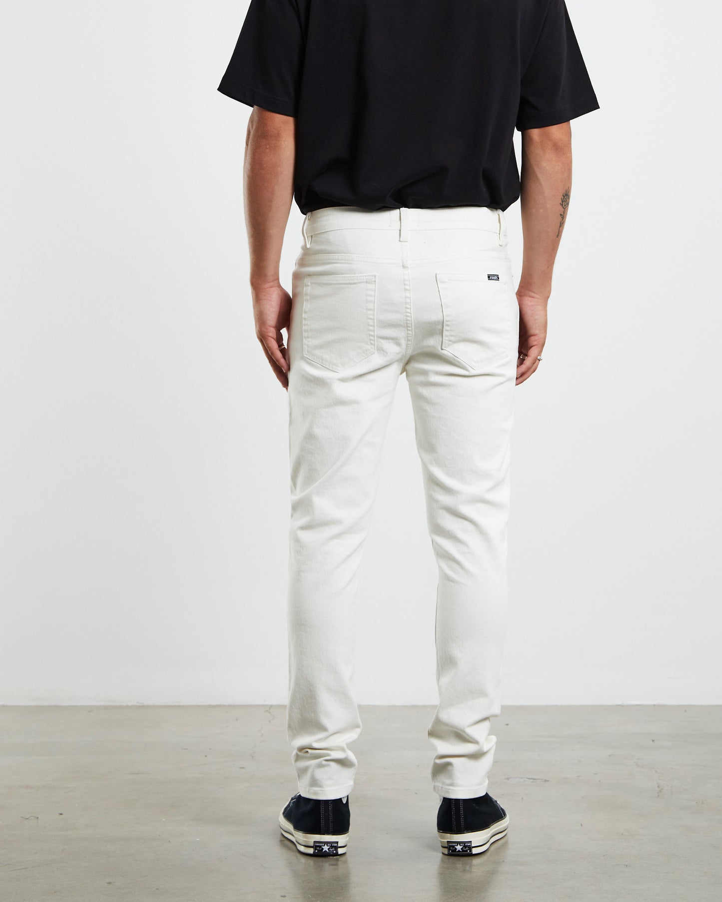 City Riot Slim Jeans in White