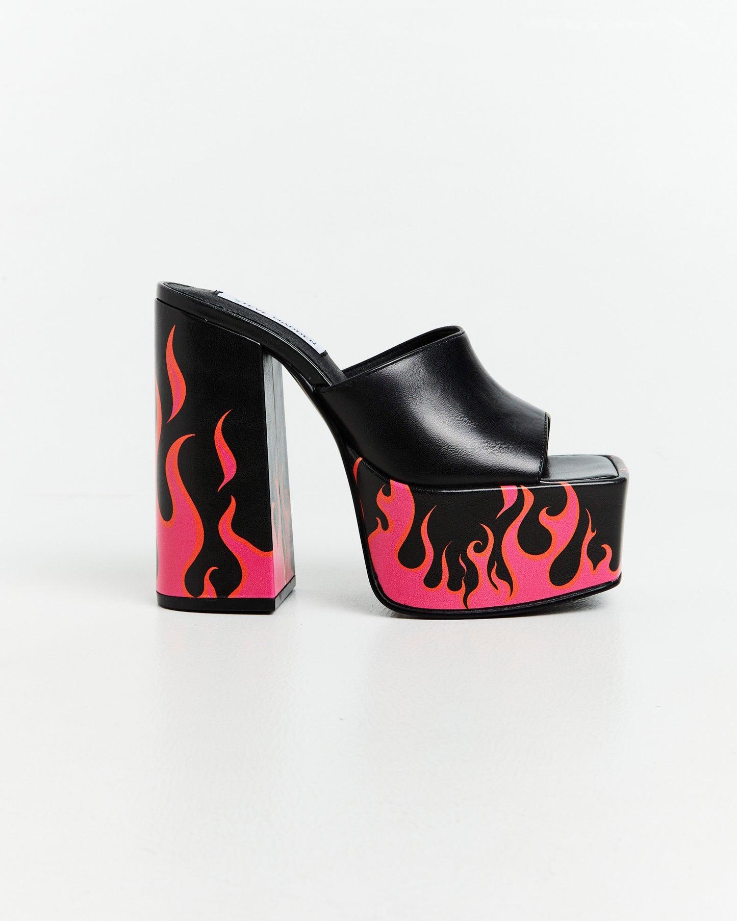 Trixie Heels Black Fuscia