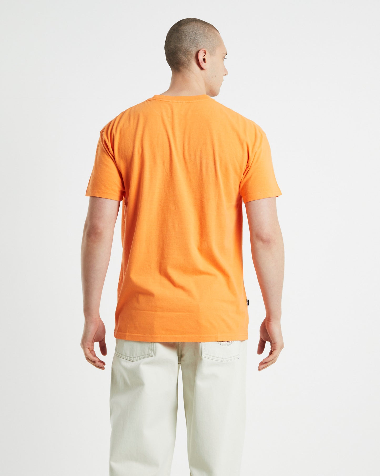 Hoonheads 50-50 AAA Short Sleeve T-shirt Pigment Blazing Orange