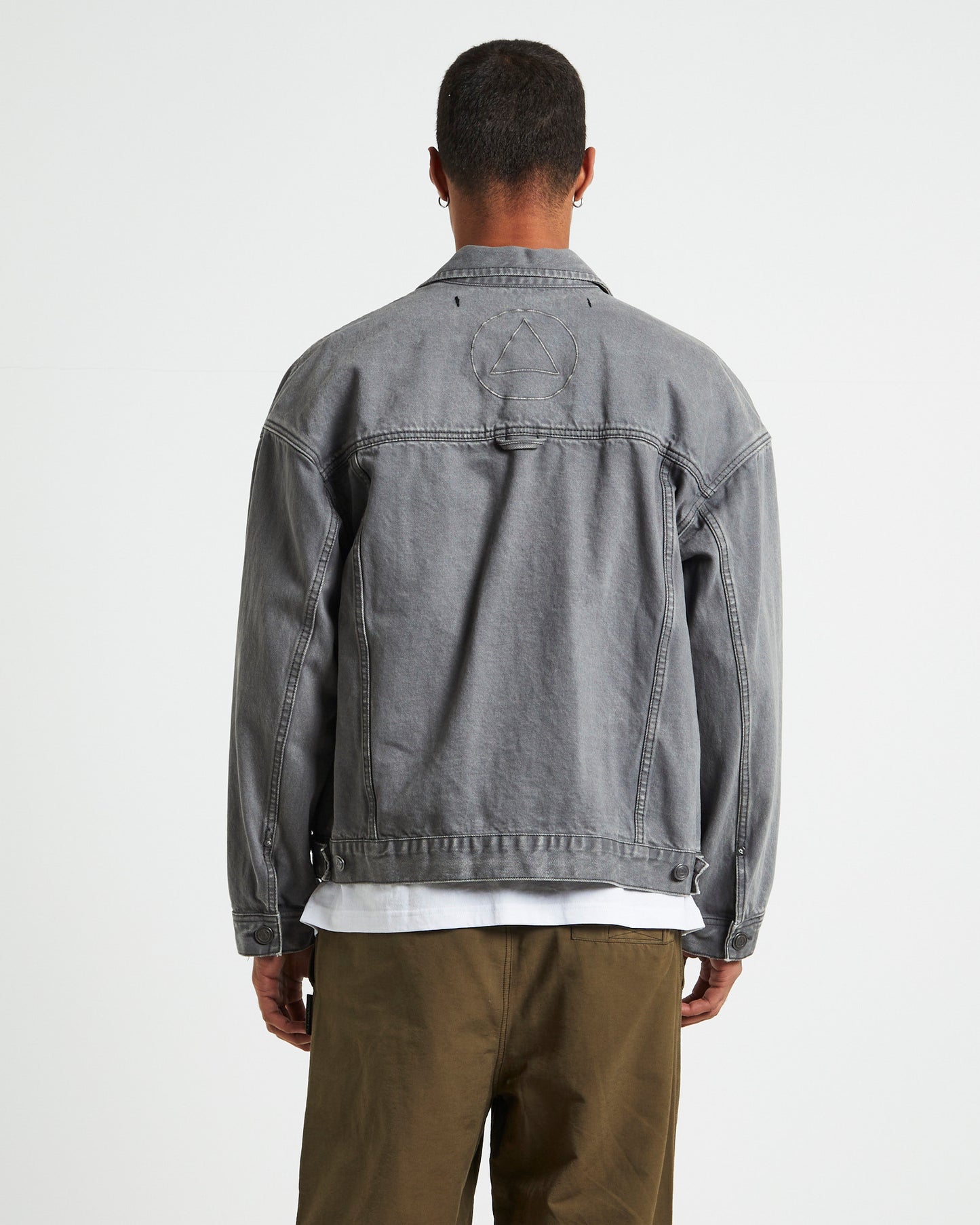 Aeon Trucker Jacket Fossil Grey