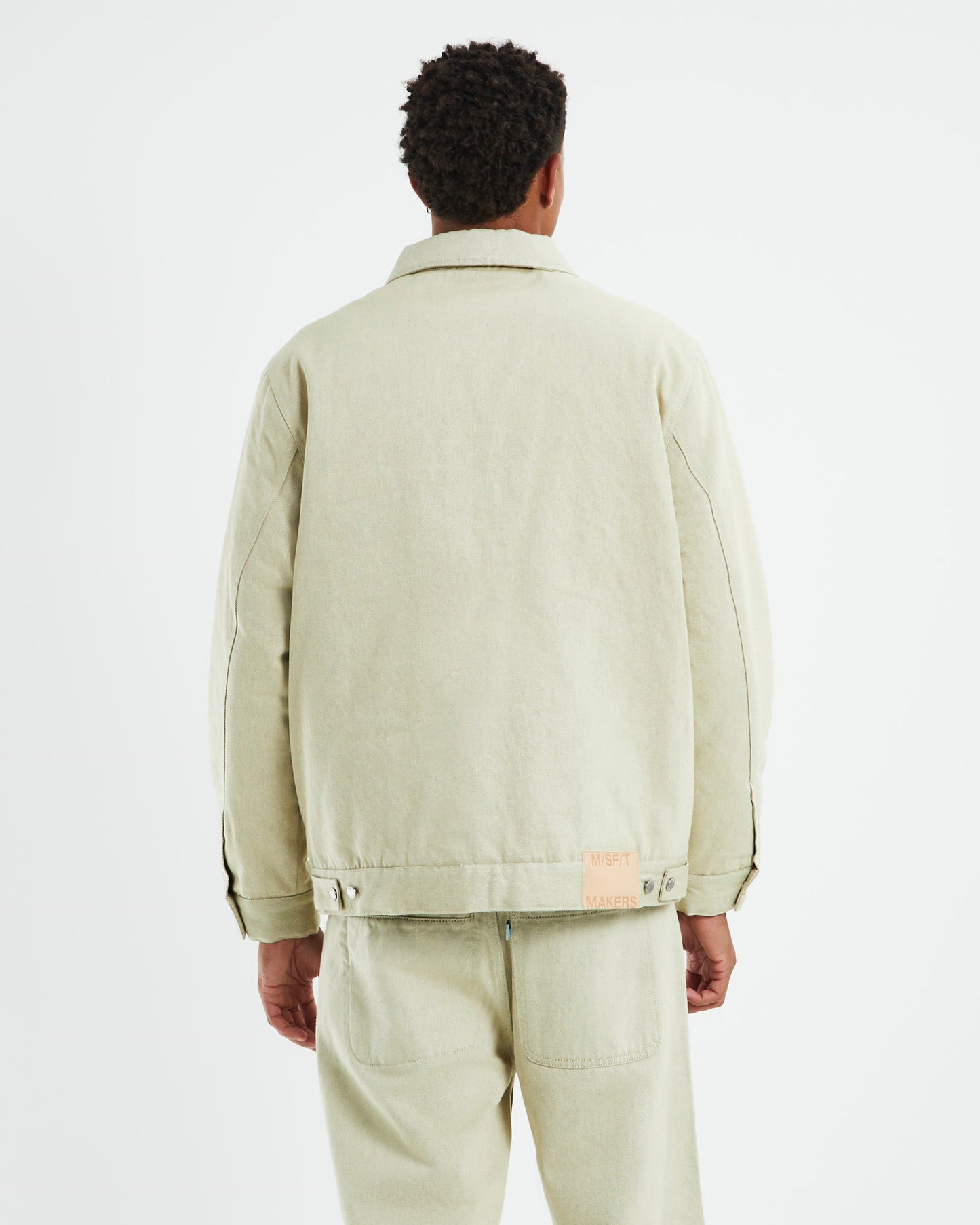 Makers Zip Jacket Mellow Cream