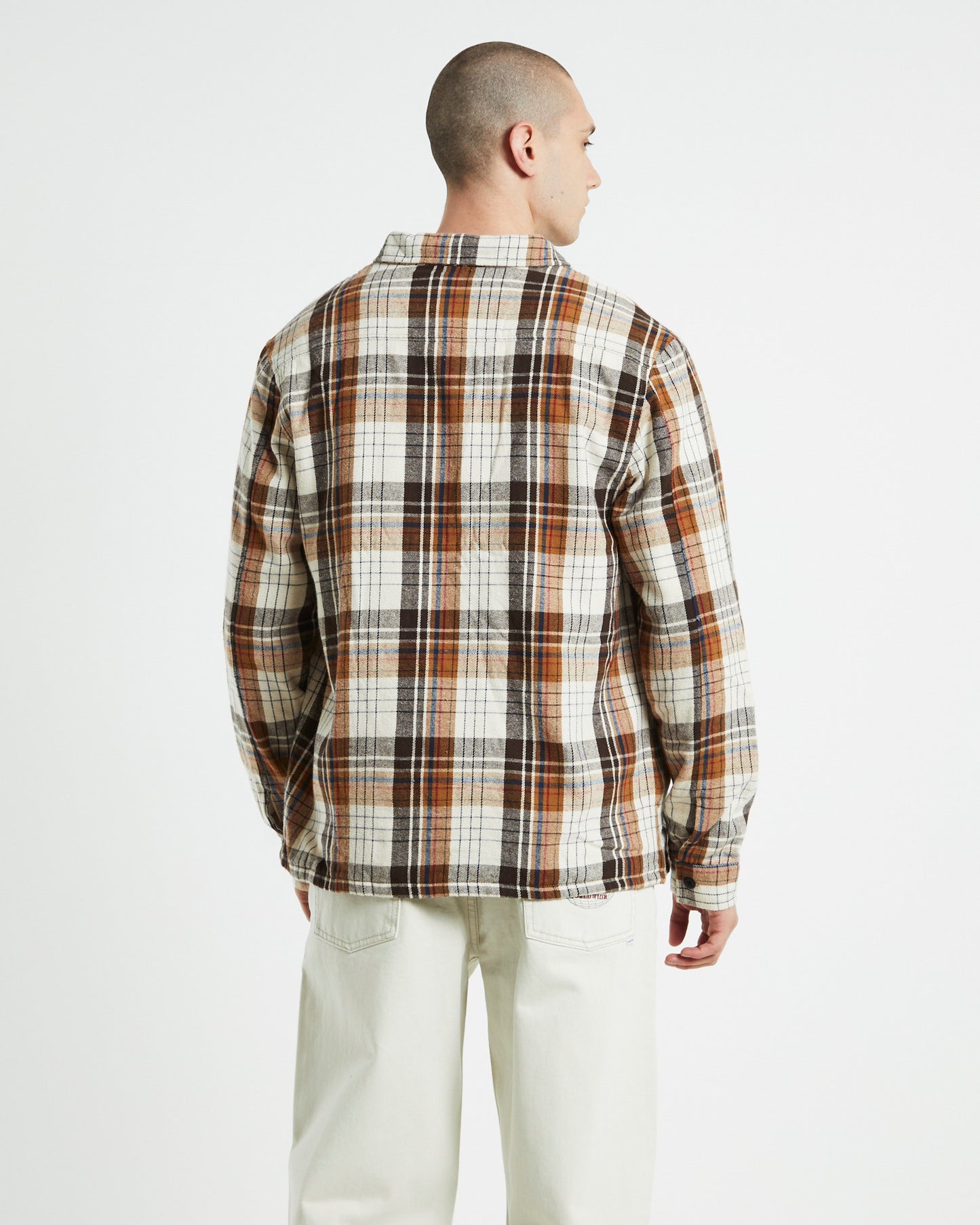 Dino Pigs Long Sleeve Overshirt Off White