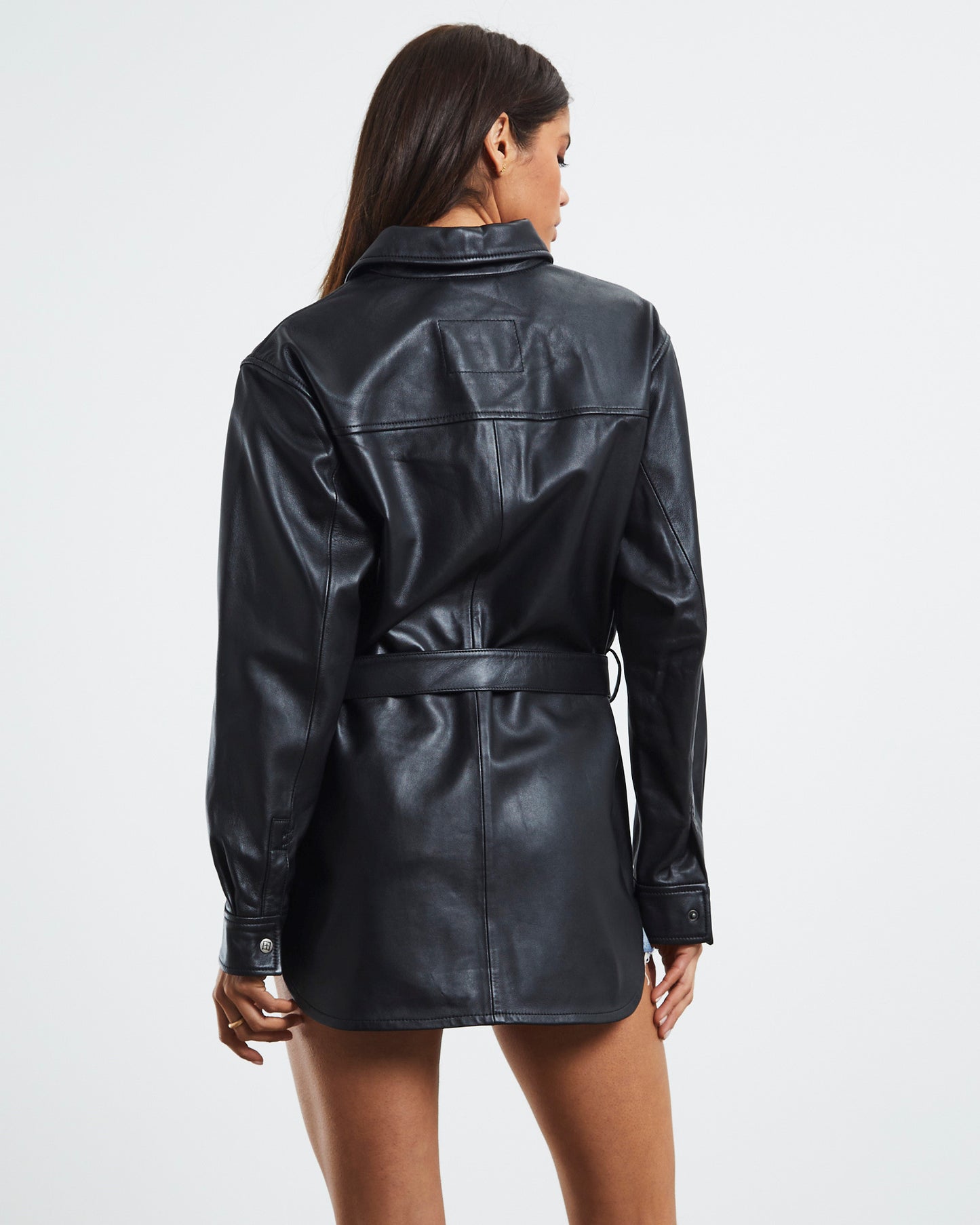 Voyager Shacket Black