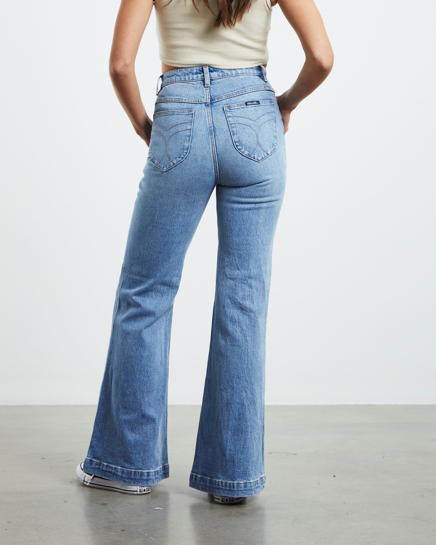 Phoebe Tonk x Rolla's Eastcoast Flare Jeans