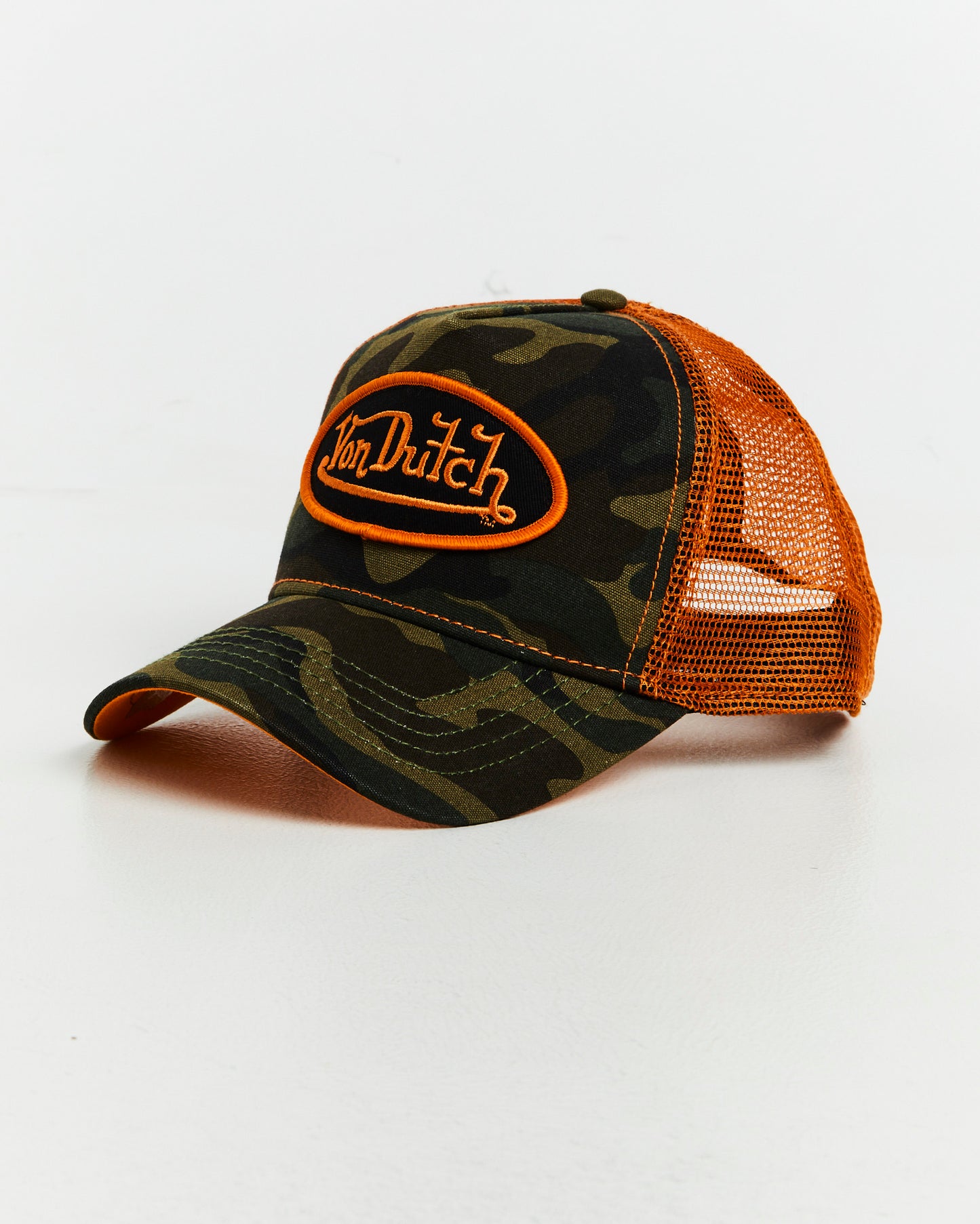 270 Trucker Cap in Camo Green