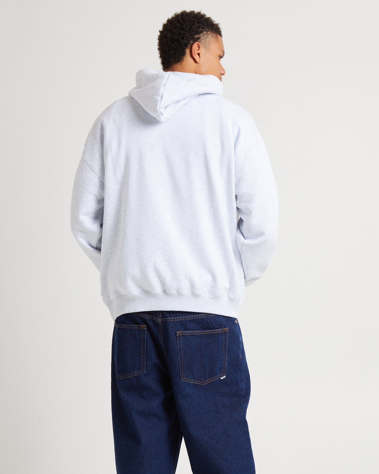 International Hoodie Jumper Frost Marle Grey