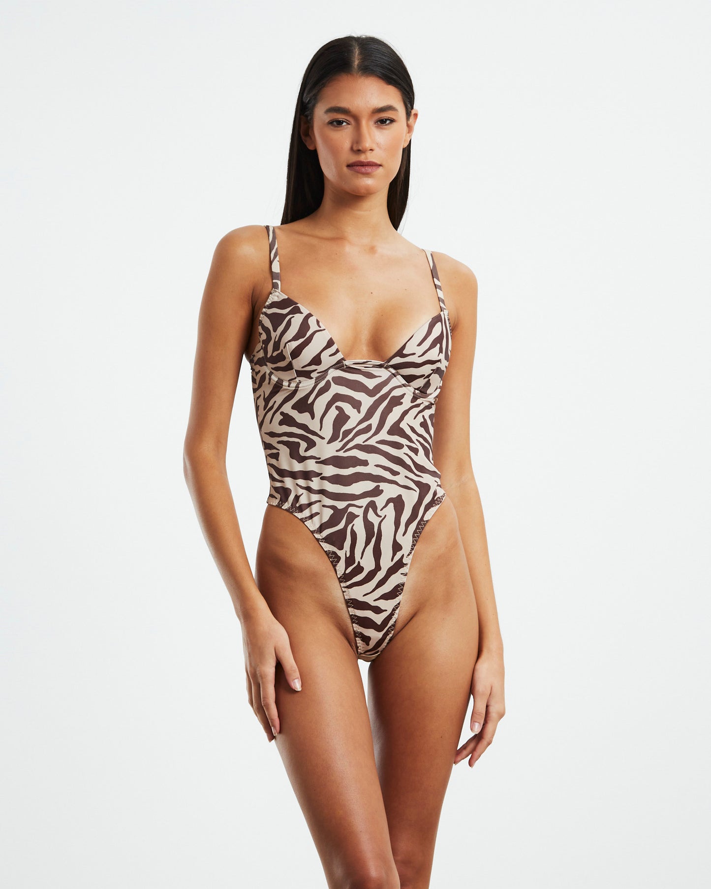 Erika Moulded Cup Bodysuit Black