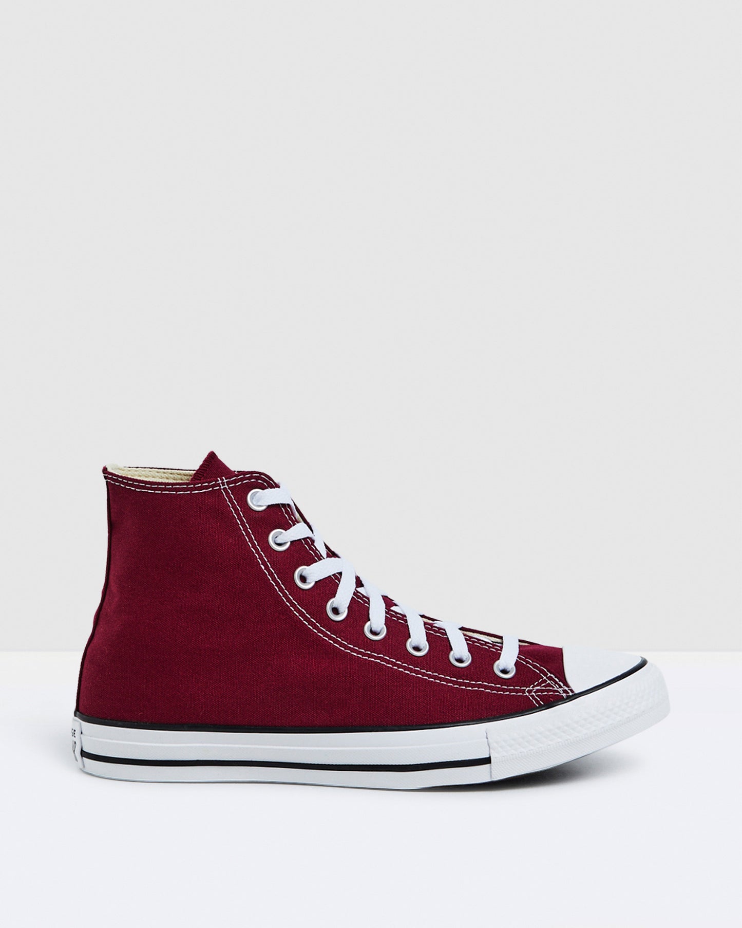 Chuck Taylor All Star Canvas Hi Top Sneakers Maroon