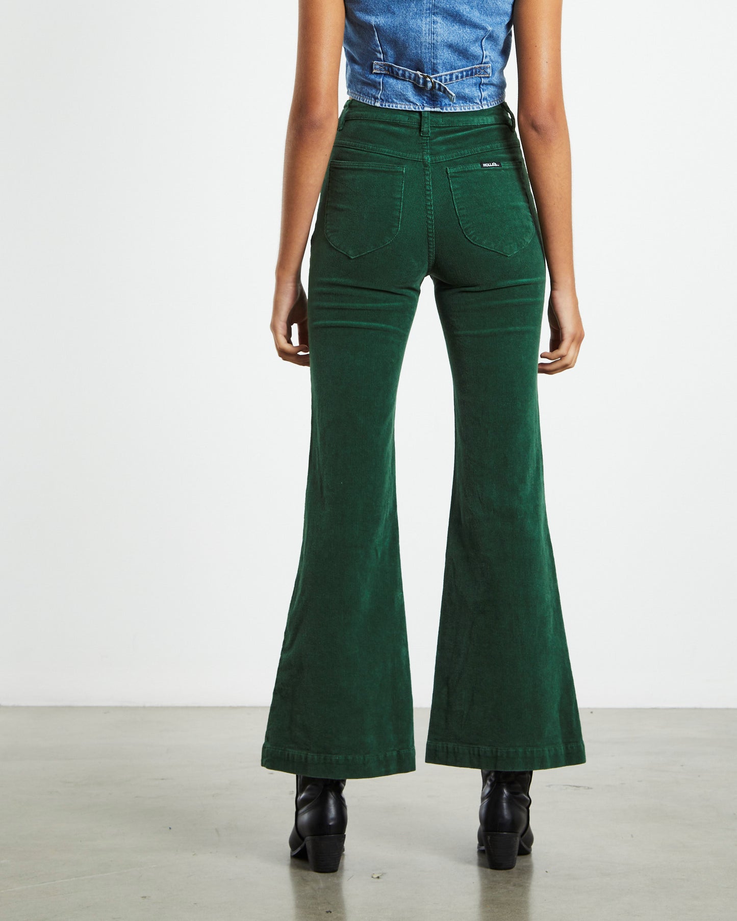 Eastcoast Flare Corduroy Jeans Basil Green