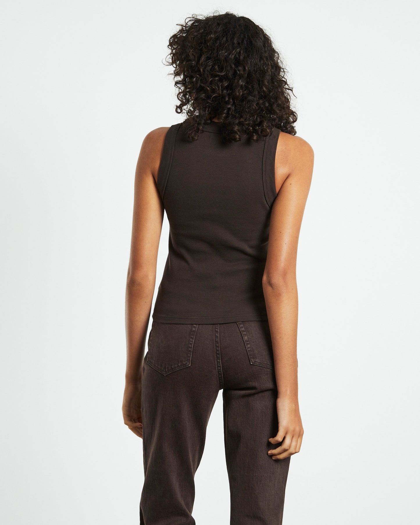 Jonesy Singlet Expresso Brown