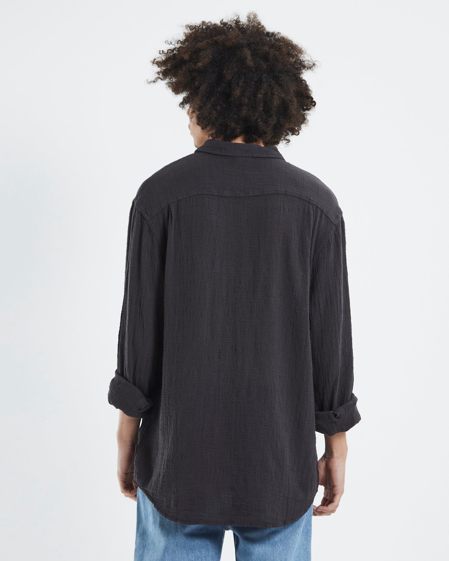 Louie Long Sleeve Shirt Black