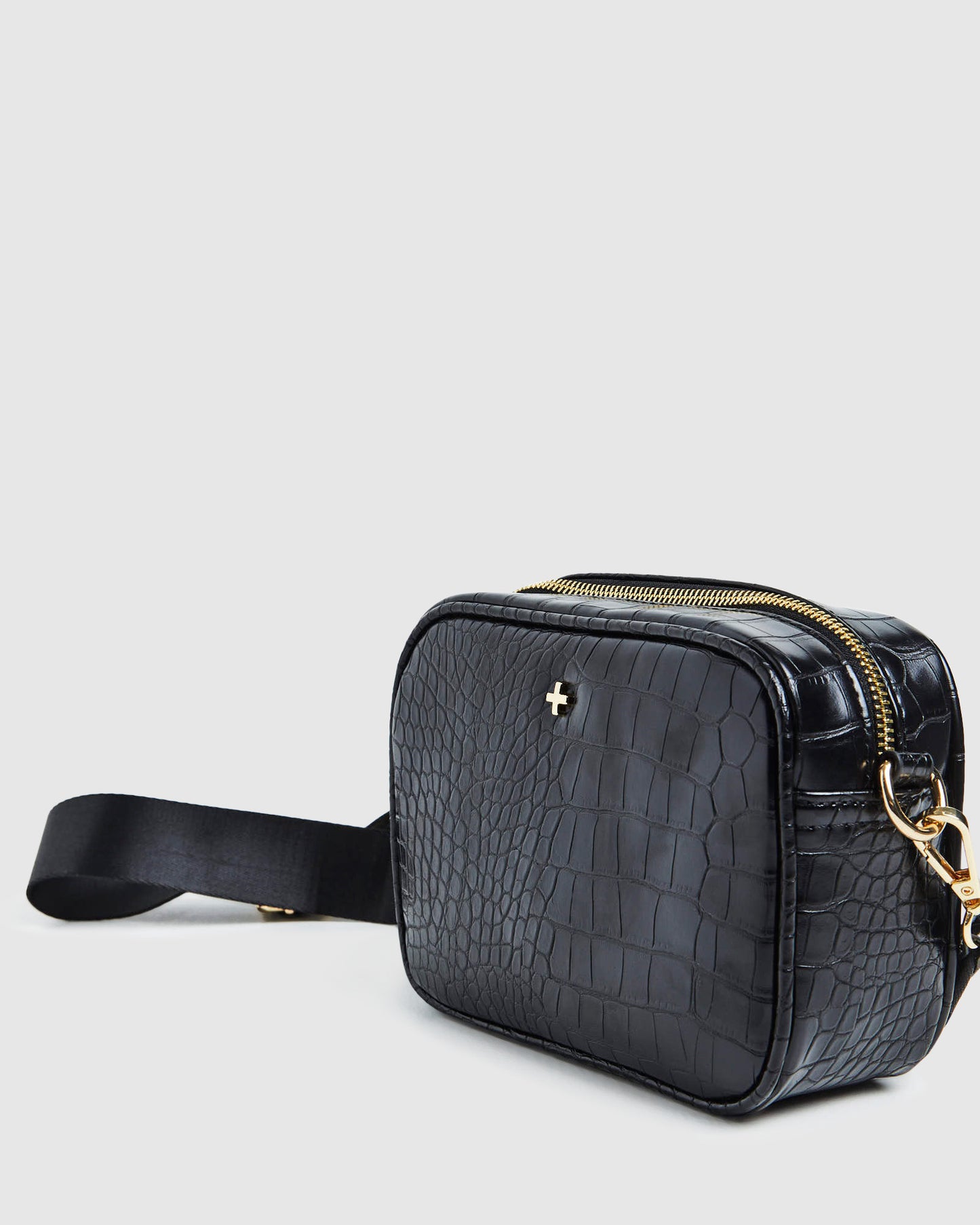 Justice Bag Black Croc