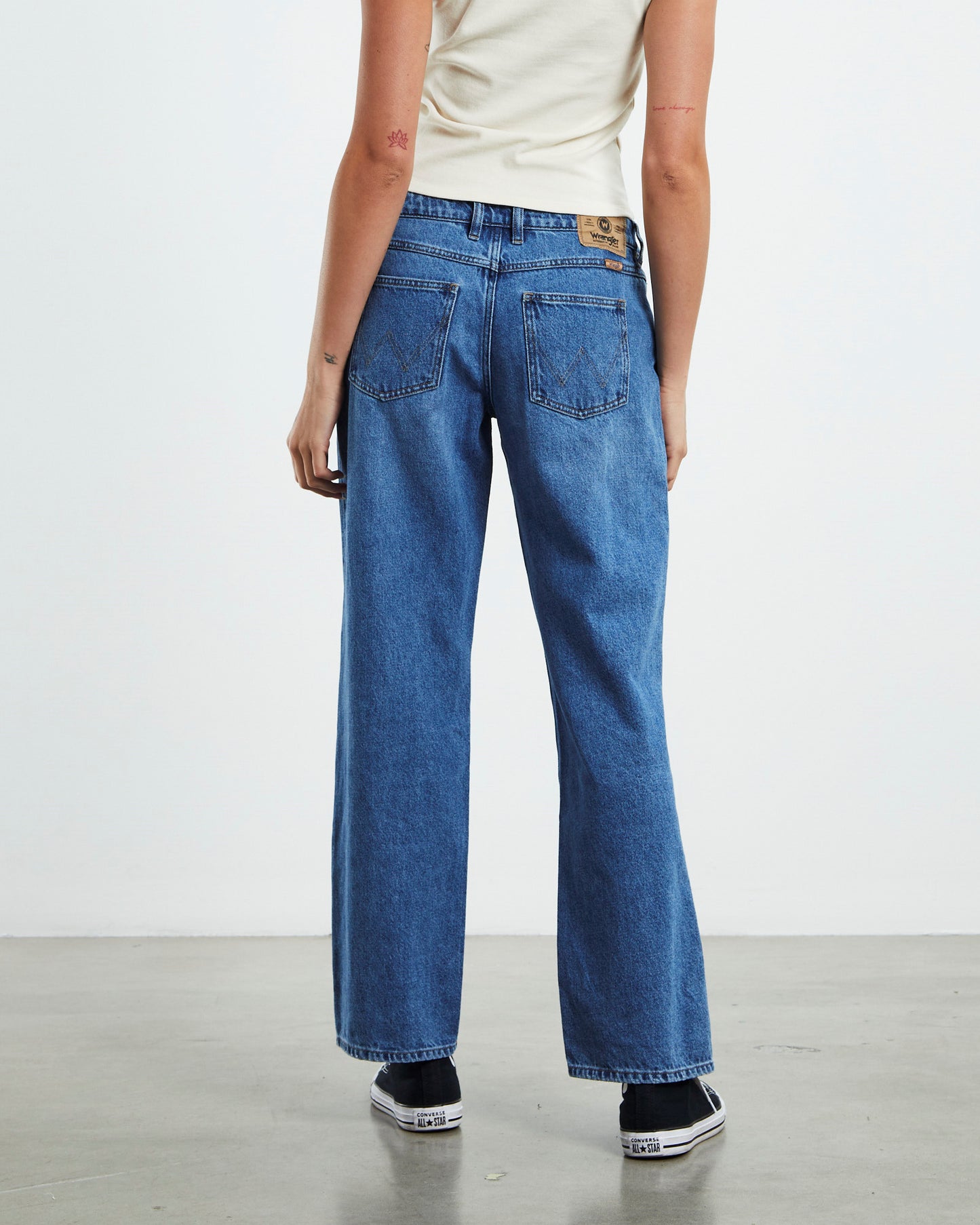 Low Rise Bella Baggy Jeans Teen Spirit Blue