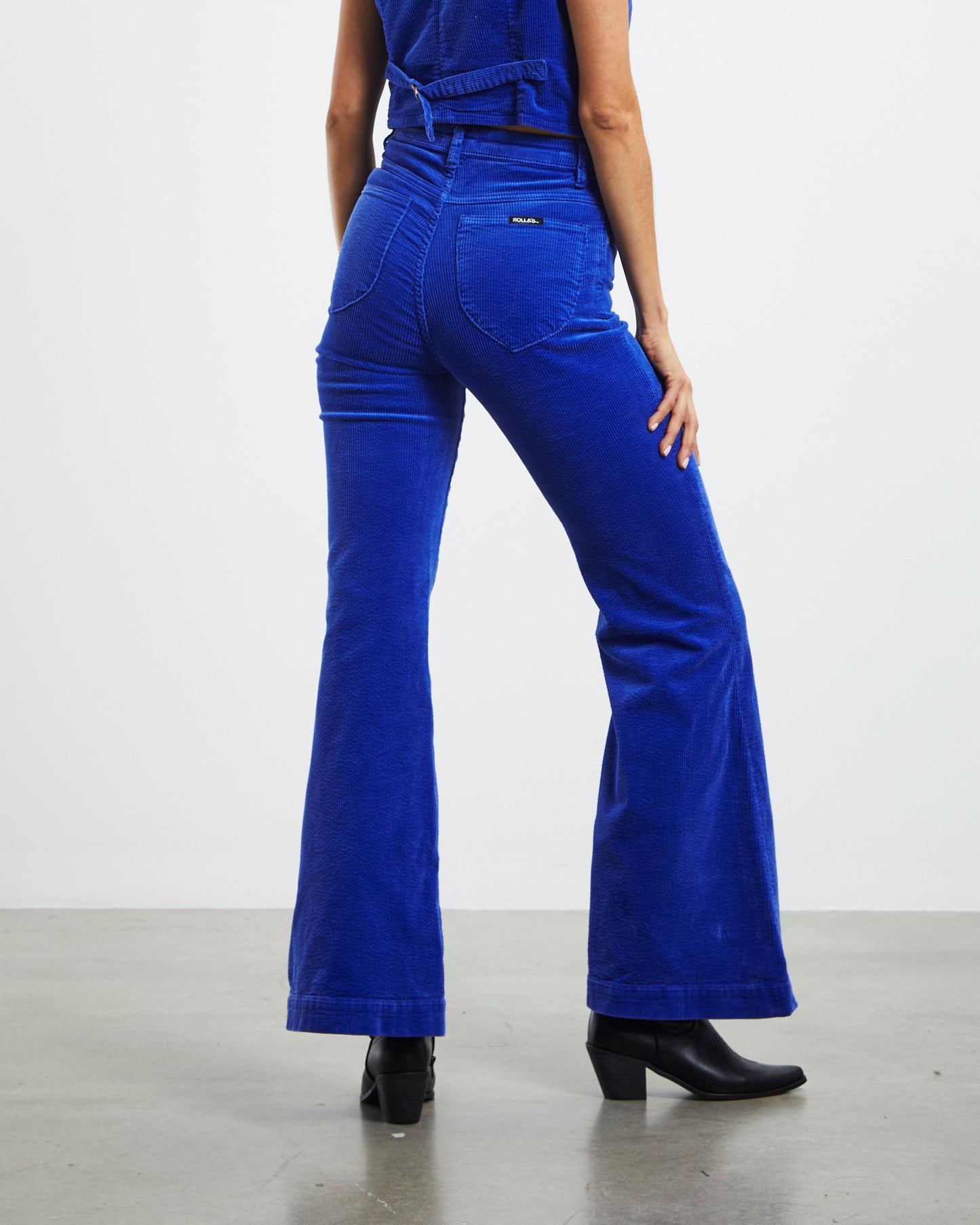 Eastcoast Flare Jeans Electric Blue Cord