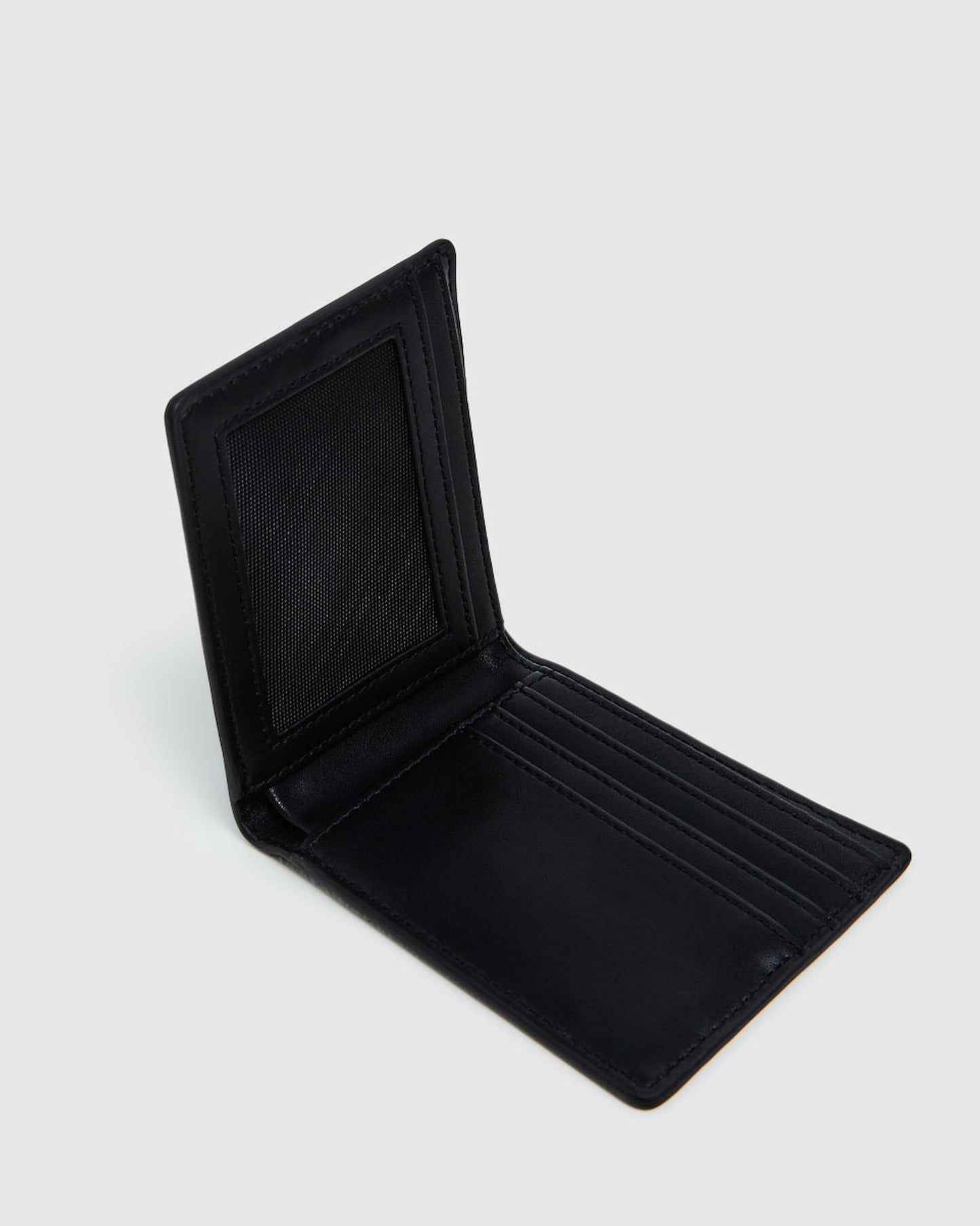 Hank Leather Wallet Black
