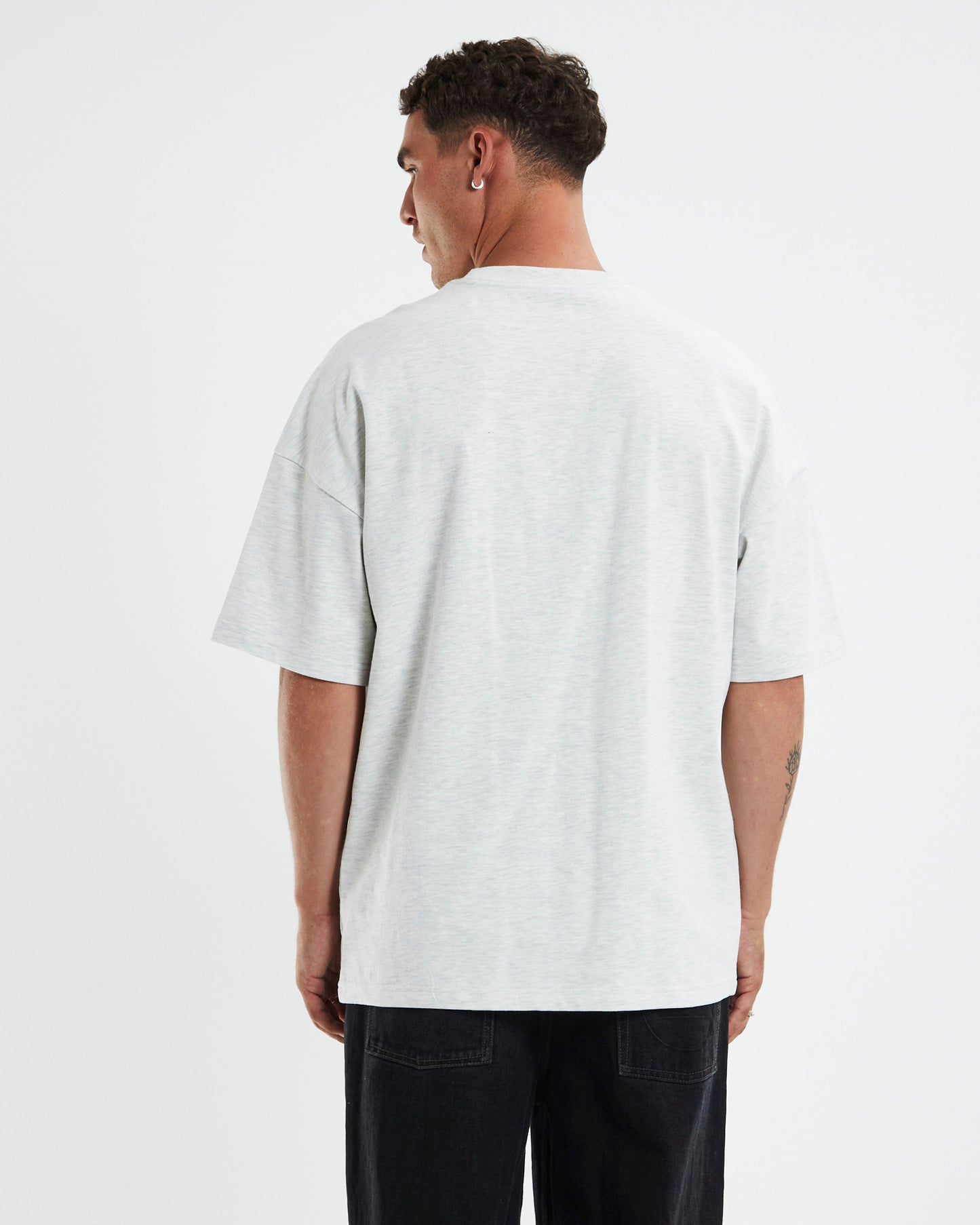 Underscored OS T-Shirt Los Angeles Lakers White Marle