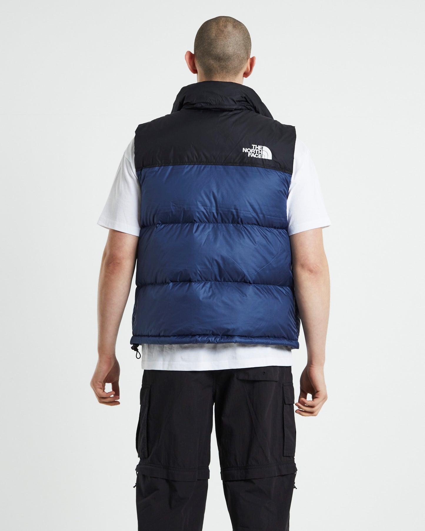 96 Retro Nuptse Vest Shady Blue