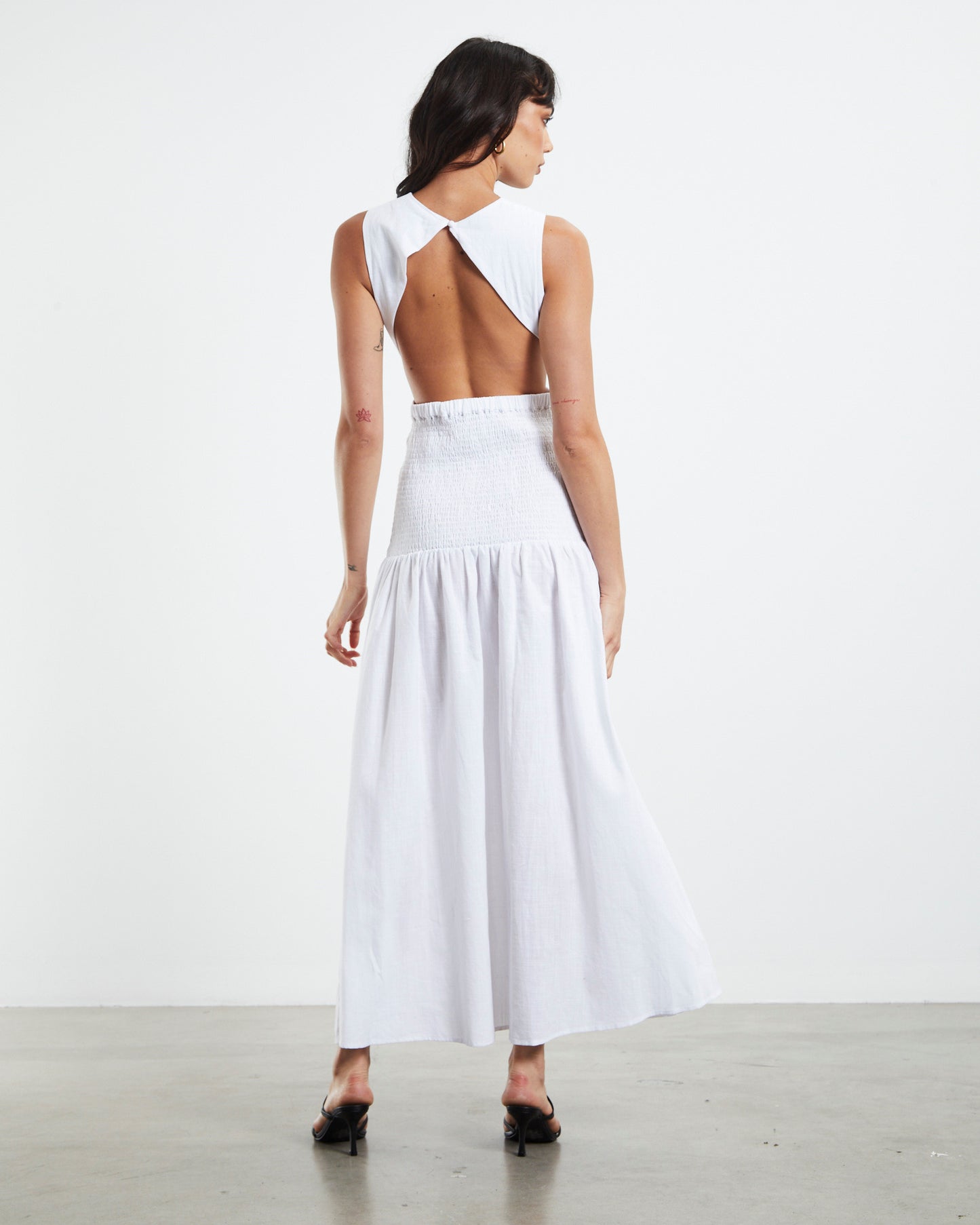 Lottie Dress White