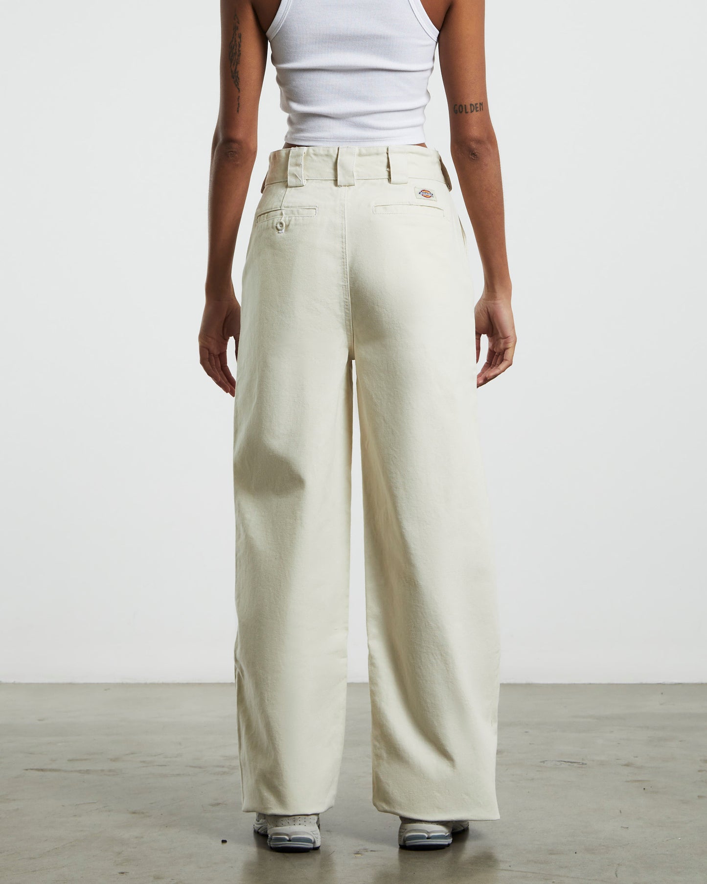 Jasper Wide Leg Pants Bone White