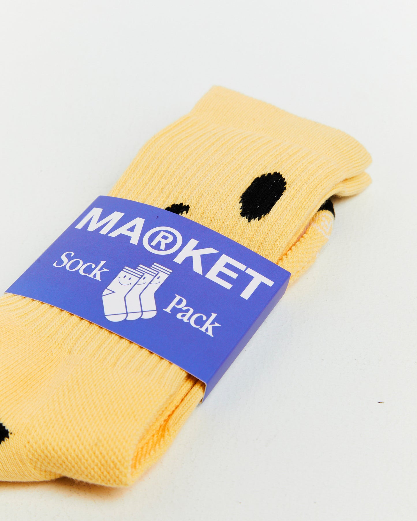 Smiley Oversized Socks Sunshine Yellow