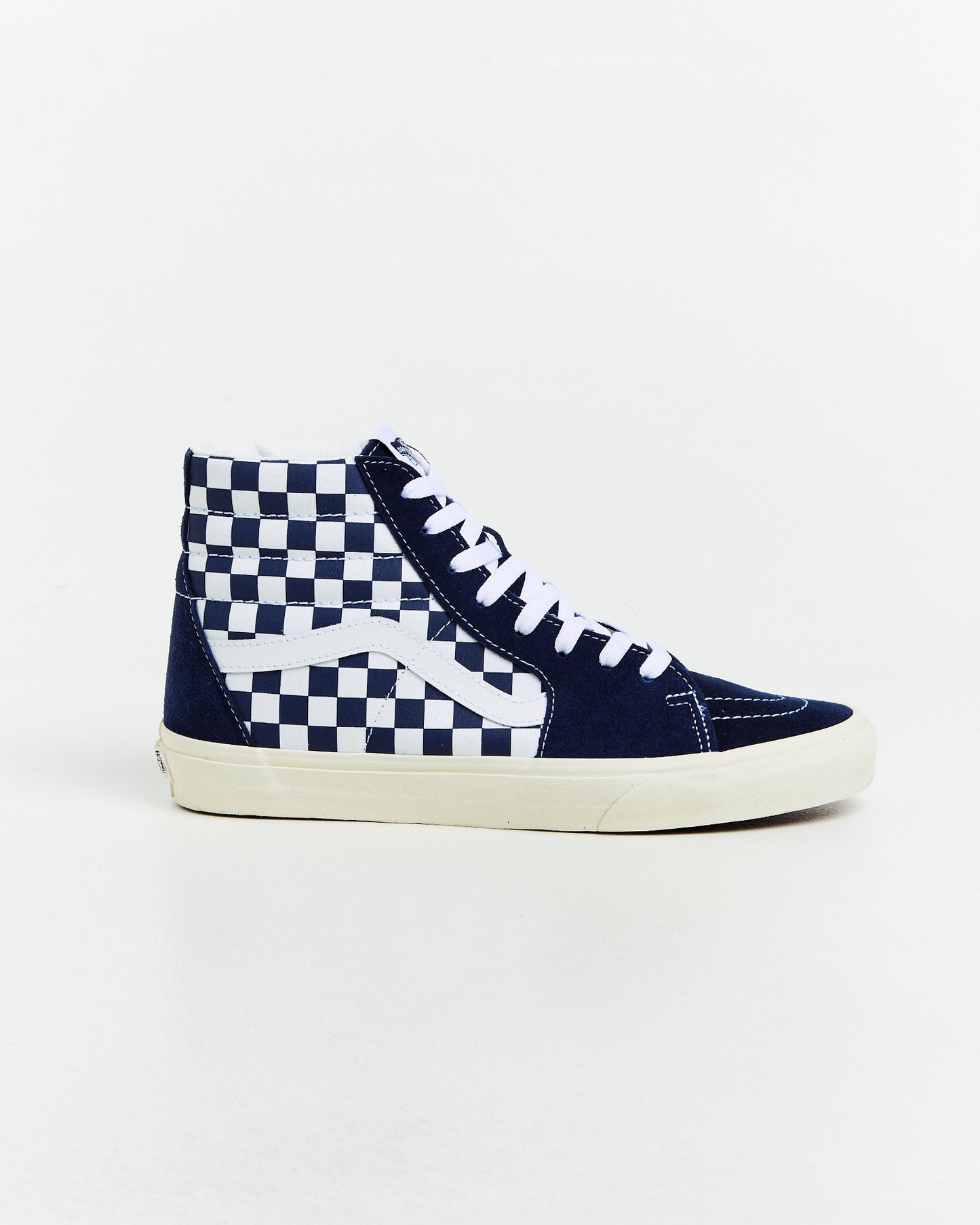 SK8-Hi Top Sneakers Checkerboard Dress Blue/White