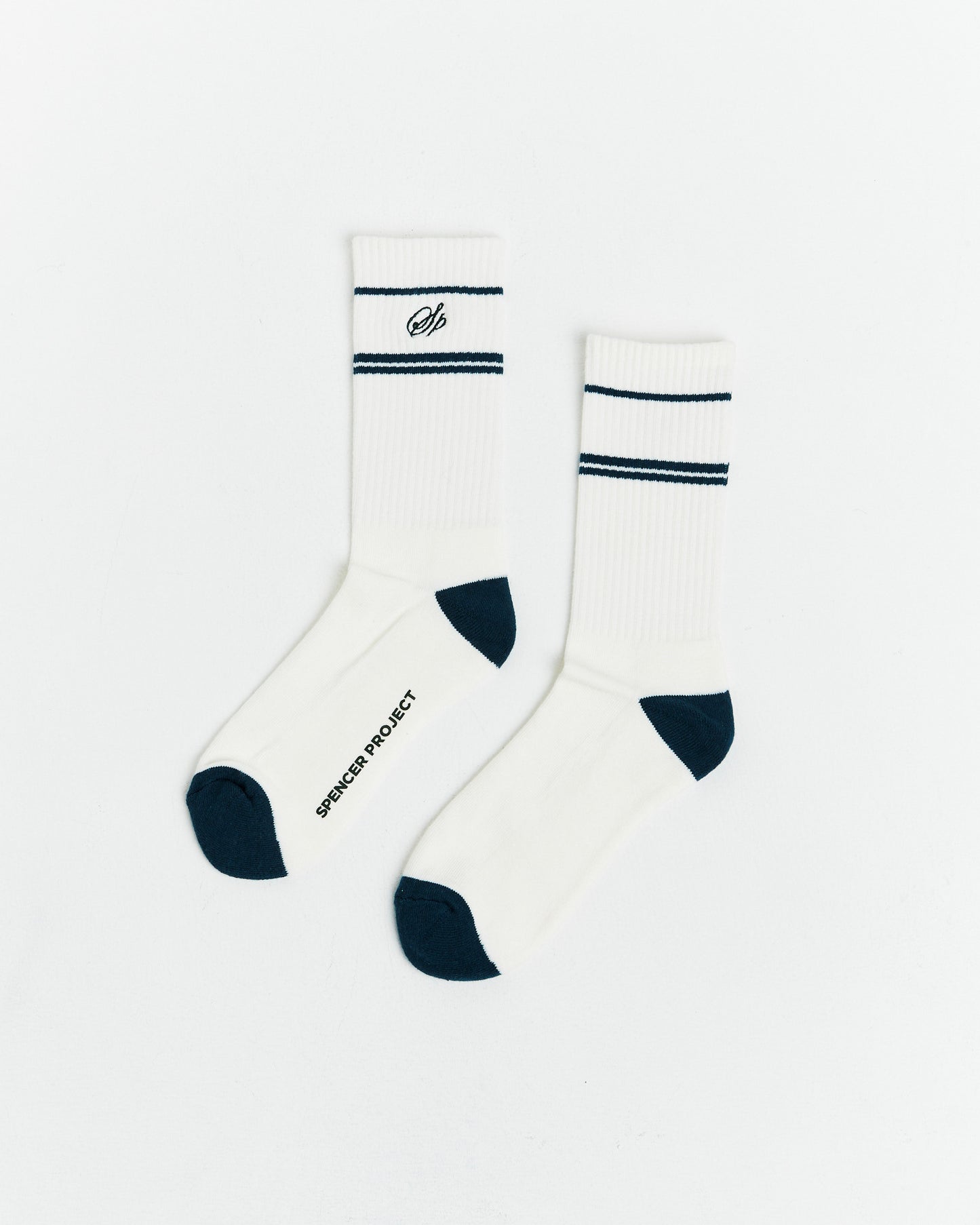 Stripe Socks 3 Pack White