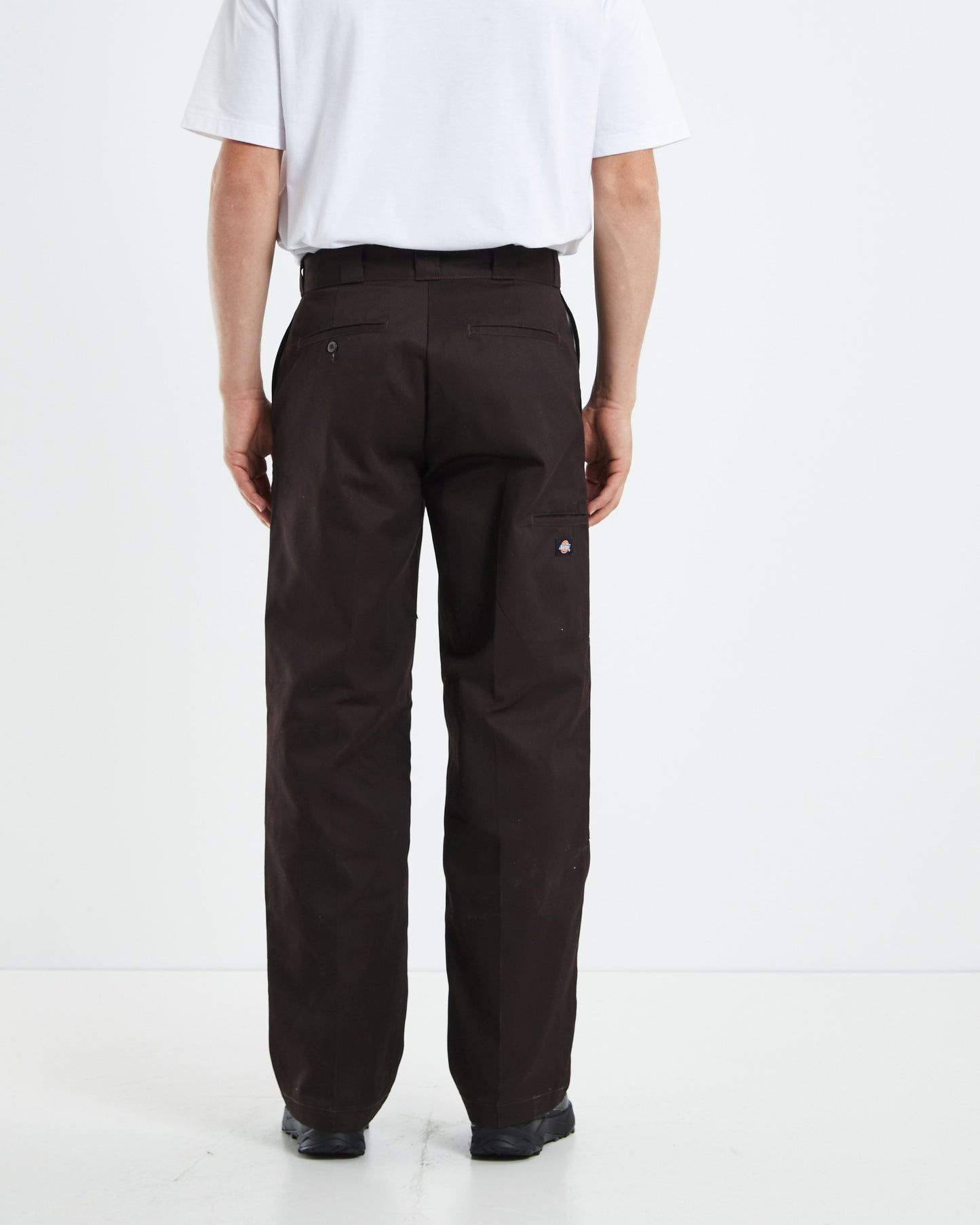 85-283 Loose Fit Pants Dark Brown