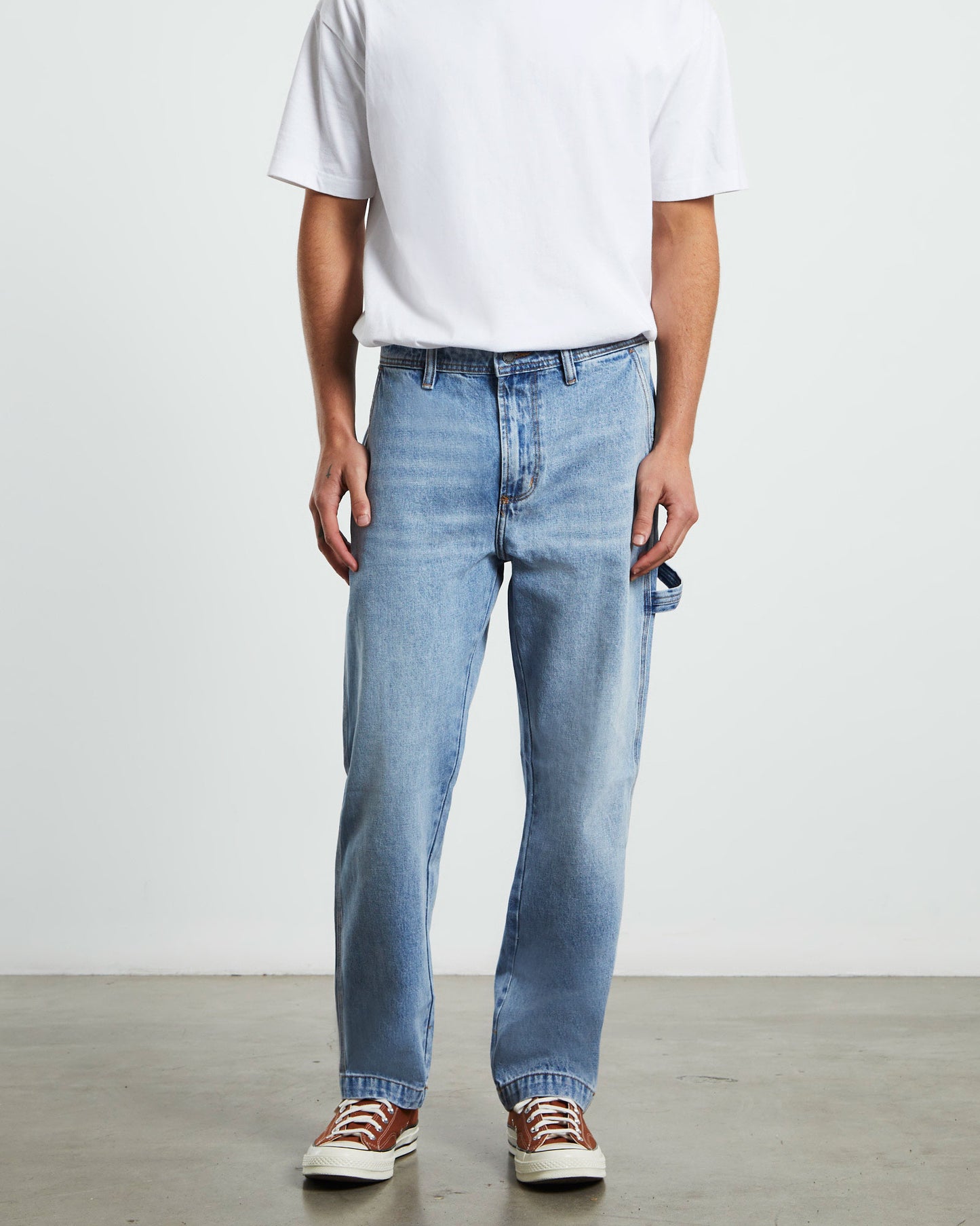 Ezy Carpenter Original Denim Jeans Stone