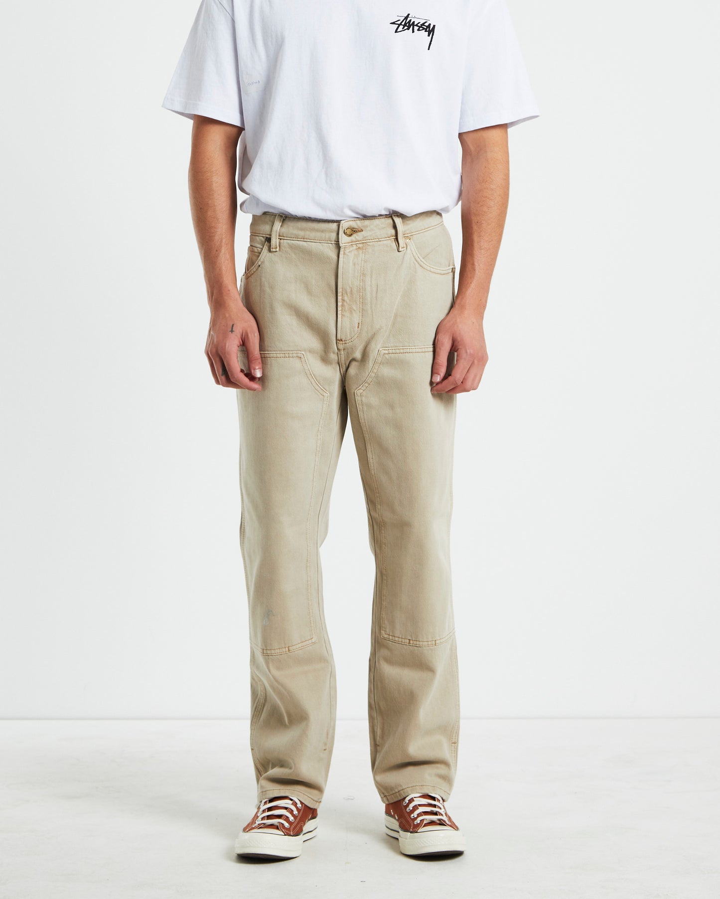 Ezy Panel Beater Jeans in Sand
